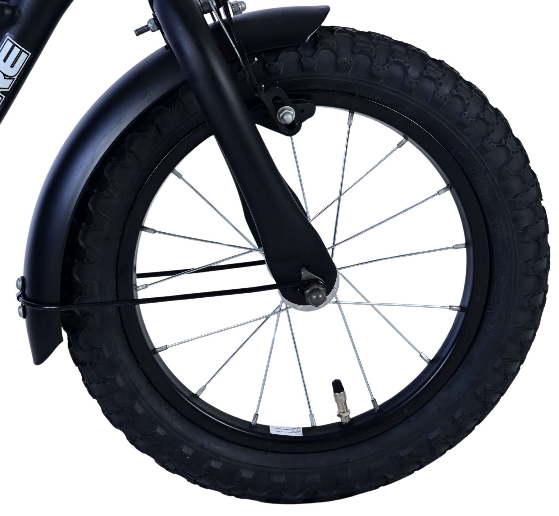 Volare Black Cruiser Kinderfiets - Jongens - 14 inch - Zwart - 95% afgemonteerd 6 Volare Black Cruiser Kinderfiets - Jongens - 14 inch - Zwart - 95% afgemonteerd - Afbeelding 6