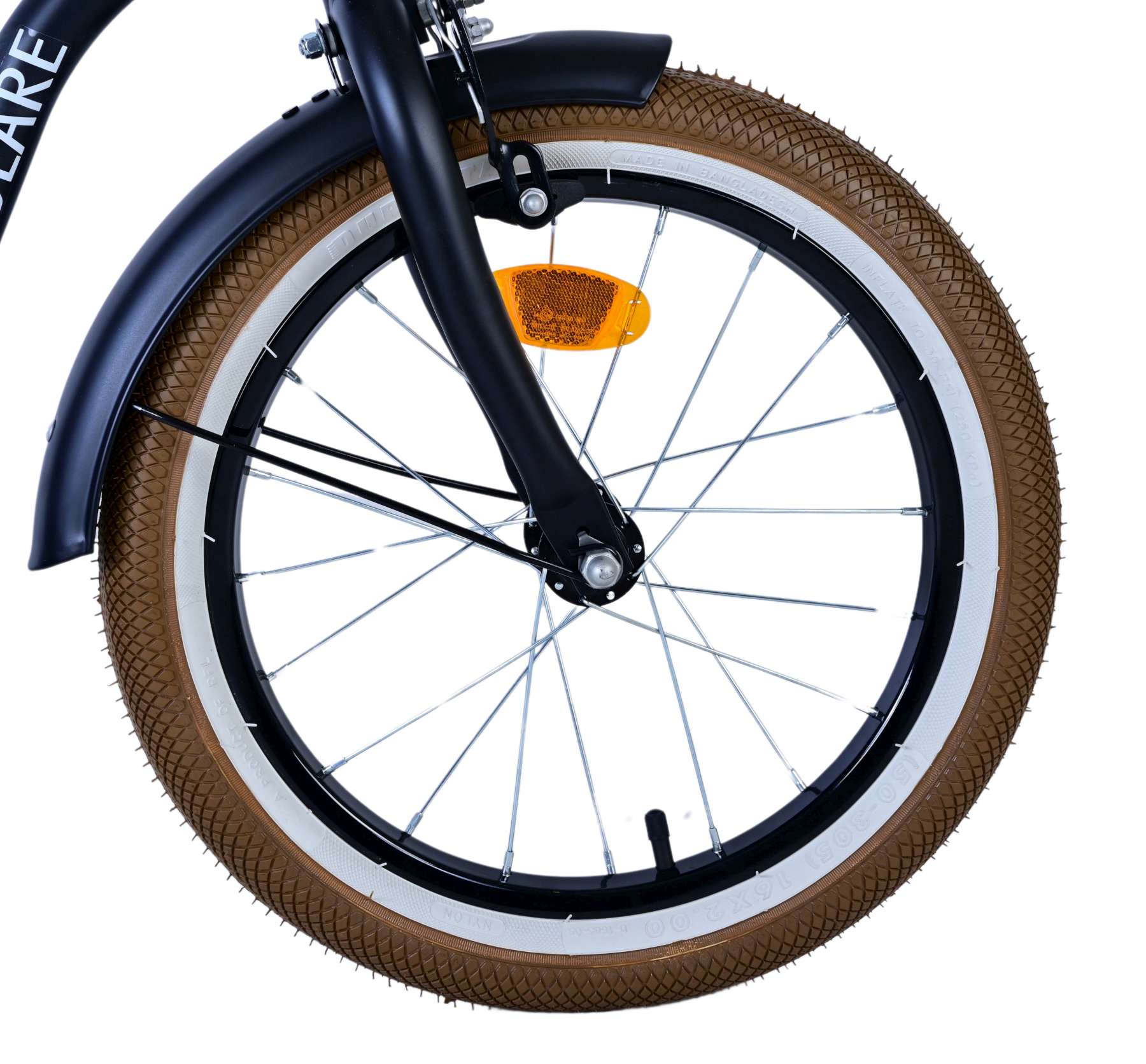 Volare Black Cruiser Kinderfiets - Jongens - 16 inch - Zwart 3 Volare Black Cruiser Kinderfiets - Jongens - 16 inch - Zwart - Afbeelding 3