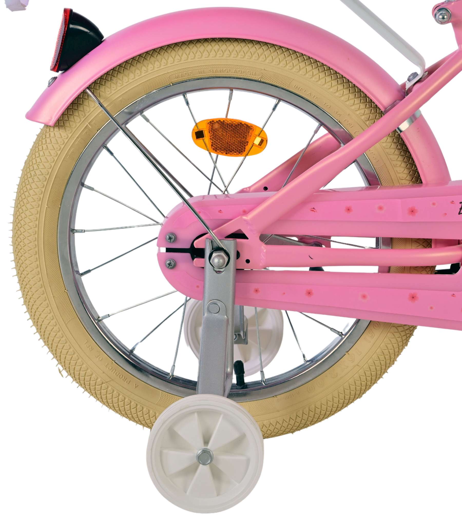 Volare Blossom Kinderfiets - Meisjes - 16 inch - Roze 3 Volare Blossom Kinderfiets - Meisjes - 16 inch - Roze - Afbeelding 3