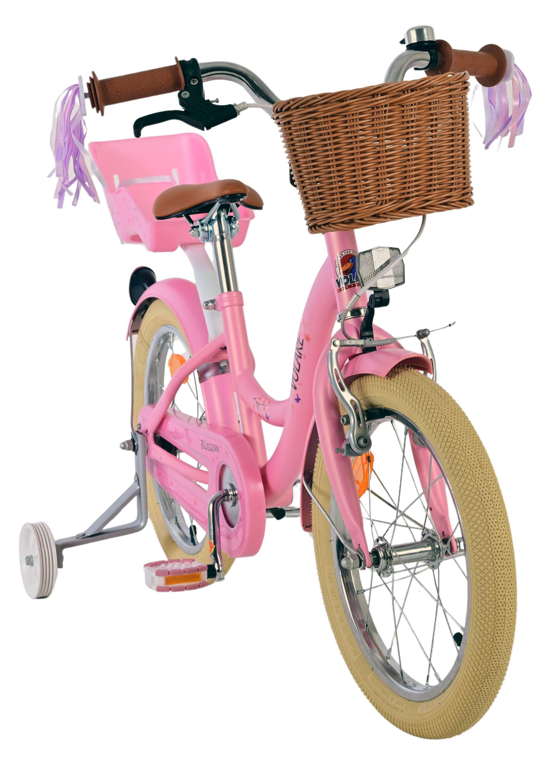 Volare Blossom Kinderfiets - Meisjes - 16 inch - Roze 6 Volare Blossom Kinderfiets - Meisjes - 16 inch - Roze - Afbeelding 6