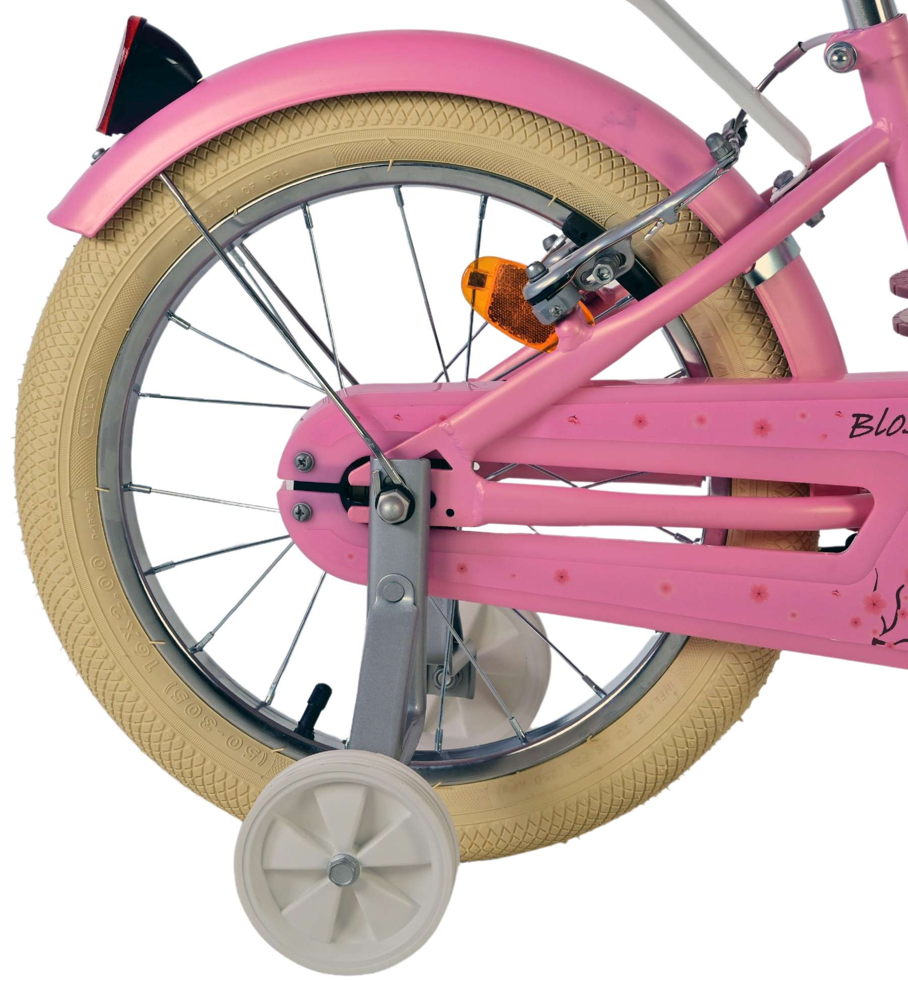 Volare Blossom Kinderfiets - Meisjes - 16 inch - Roze - Twee Handremmen 3 Volare Blossom Kinderfiets - Meisjes - 16 inch - Roze - Twee Handremmen - Afbeelding 3