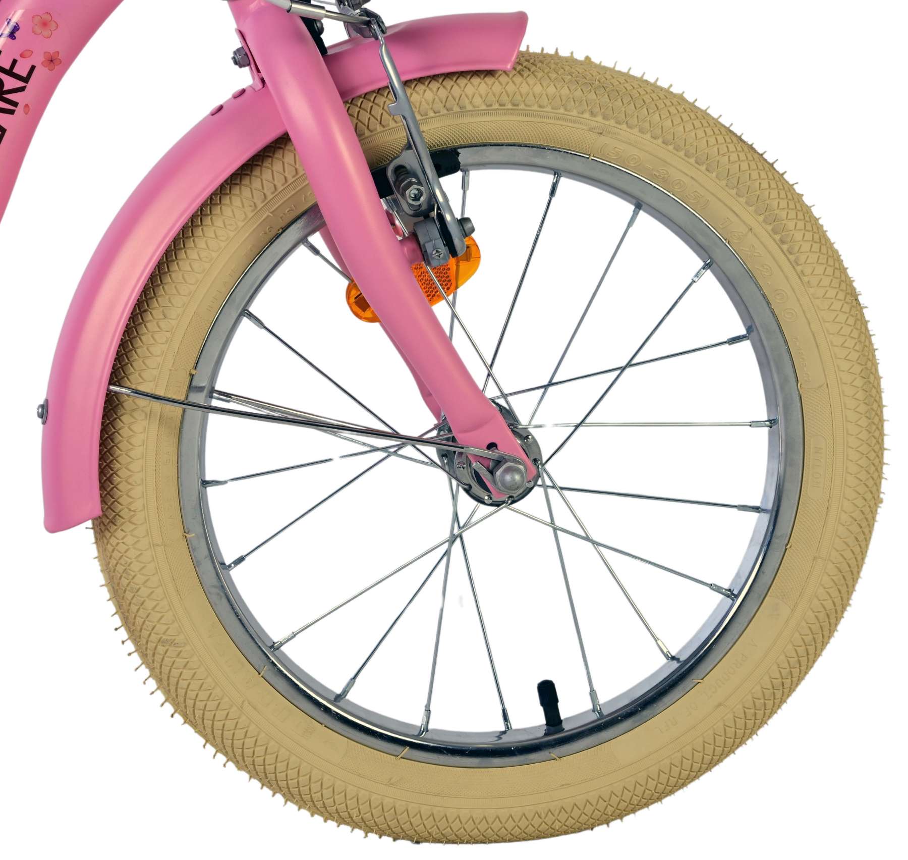 Volare Blossom Kinderfiets - Meisjes - 16 inch - Roze - Twee Handremmen 4 Volare Blossom Kinderfiets - Meisjes - 16 inch - Roze - Twee Handremmen - Afbeelding 4