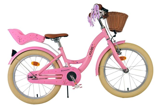 Volare Blossom Kinderfiets - Meisjes - 18 inch - Roze 1 Volare Blossom Kinderfiets - Meisjes - 18 inch - Roze
