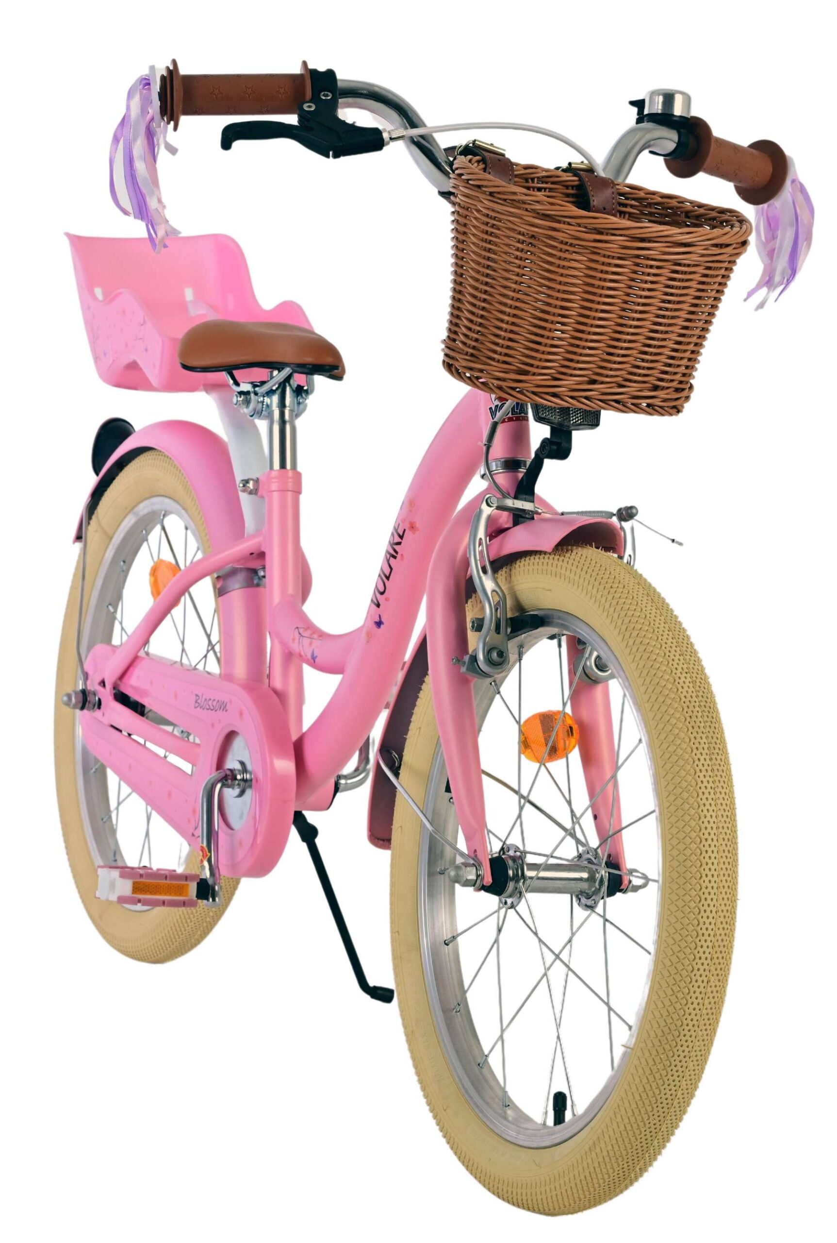 Volare Blossom Kinderfiets - Meisjes - 18 inch - Roze 6 Volare Blossom Kinderfiets - Meisjes - 18 inch - Roze - Afbeelding 6