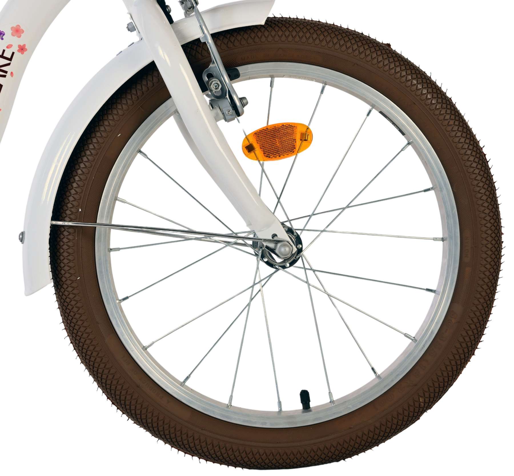 Volare Blossom Kinderfiets - Meisjes - 18 inch - Wit 4 Volare Blossom Kinderfiets - Meisjes - 18 inch - Wit - Afbeelding 4