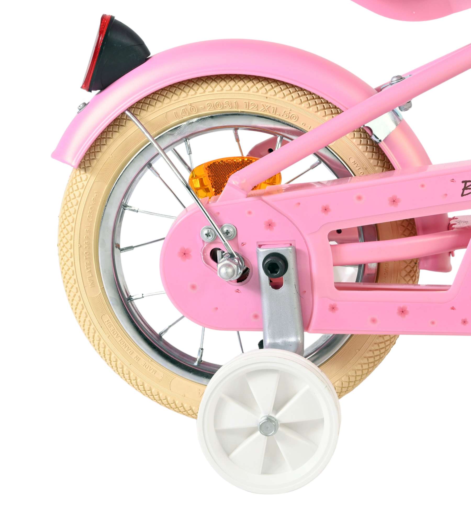 Volare Blossom Kinderfiets - Meisjes - 12 inch - Roze 2 Volare Blossom Kinderfiets - Meisjes - 12 inch - Roze - Afbeelding 2