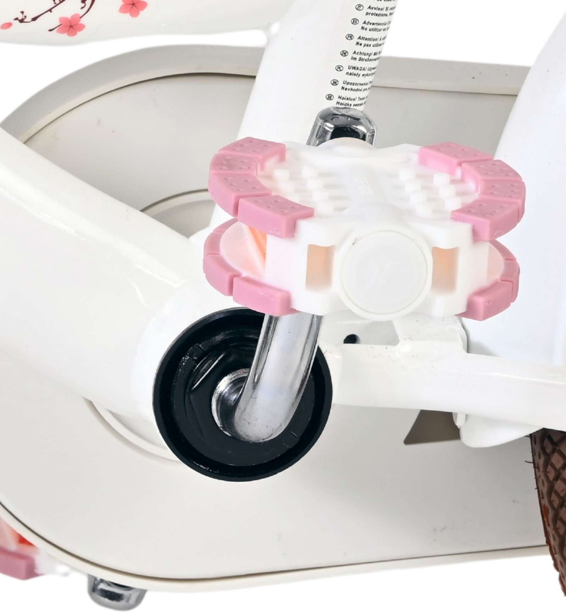 Volare Blossom Kinderfiets - Meisjes - 14 inch - Wit 9 Volare Blossom Kinderfiets - Meisjes - 14 inch - Wit - Afbeelding 9