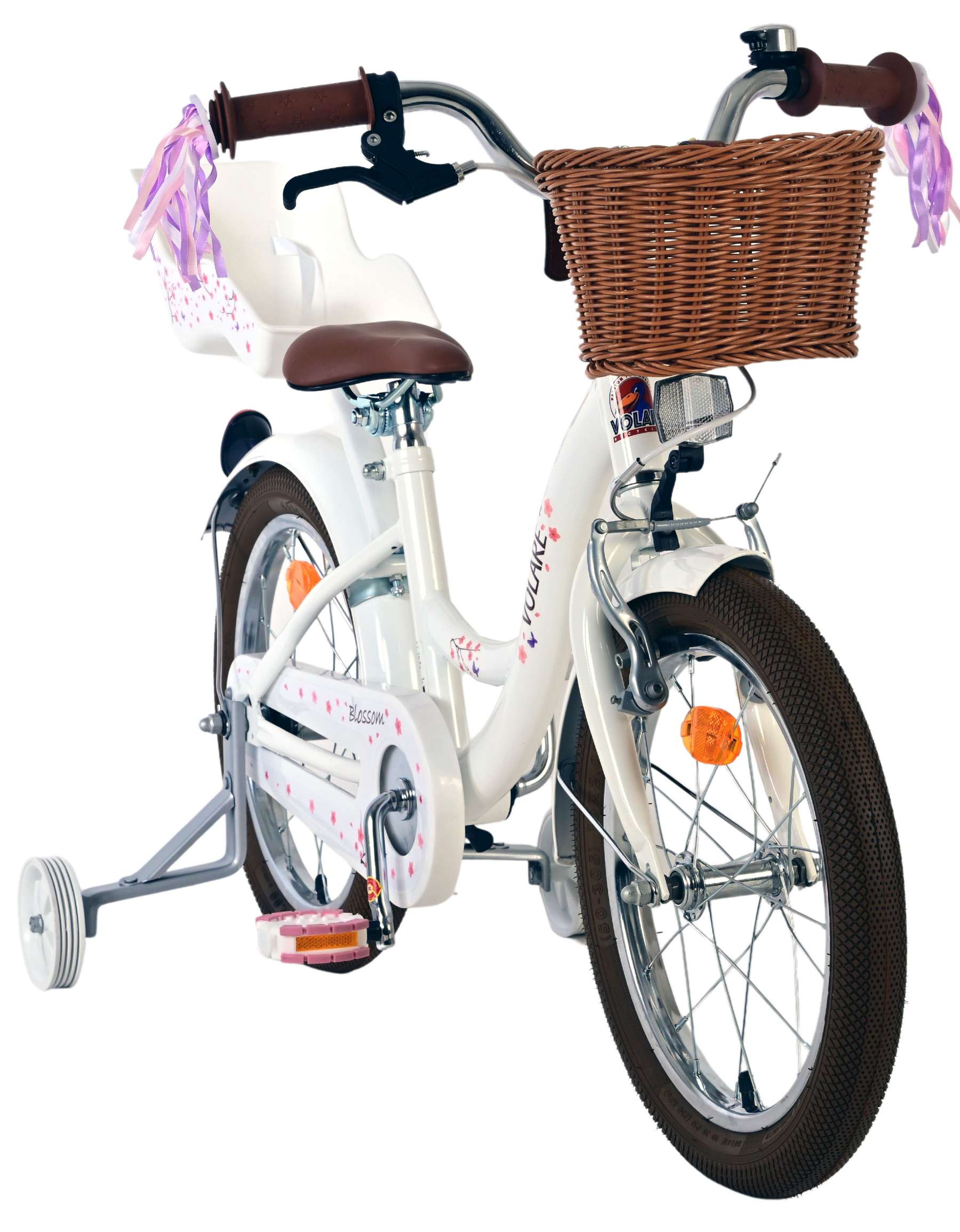 Volare Blossom Kinderfiets - Meisjes - 16 inch - Wit 5 Volare Blossom Kinderfiets - Meisjes - 16 inch - Wit - Afbeelding 5