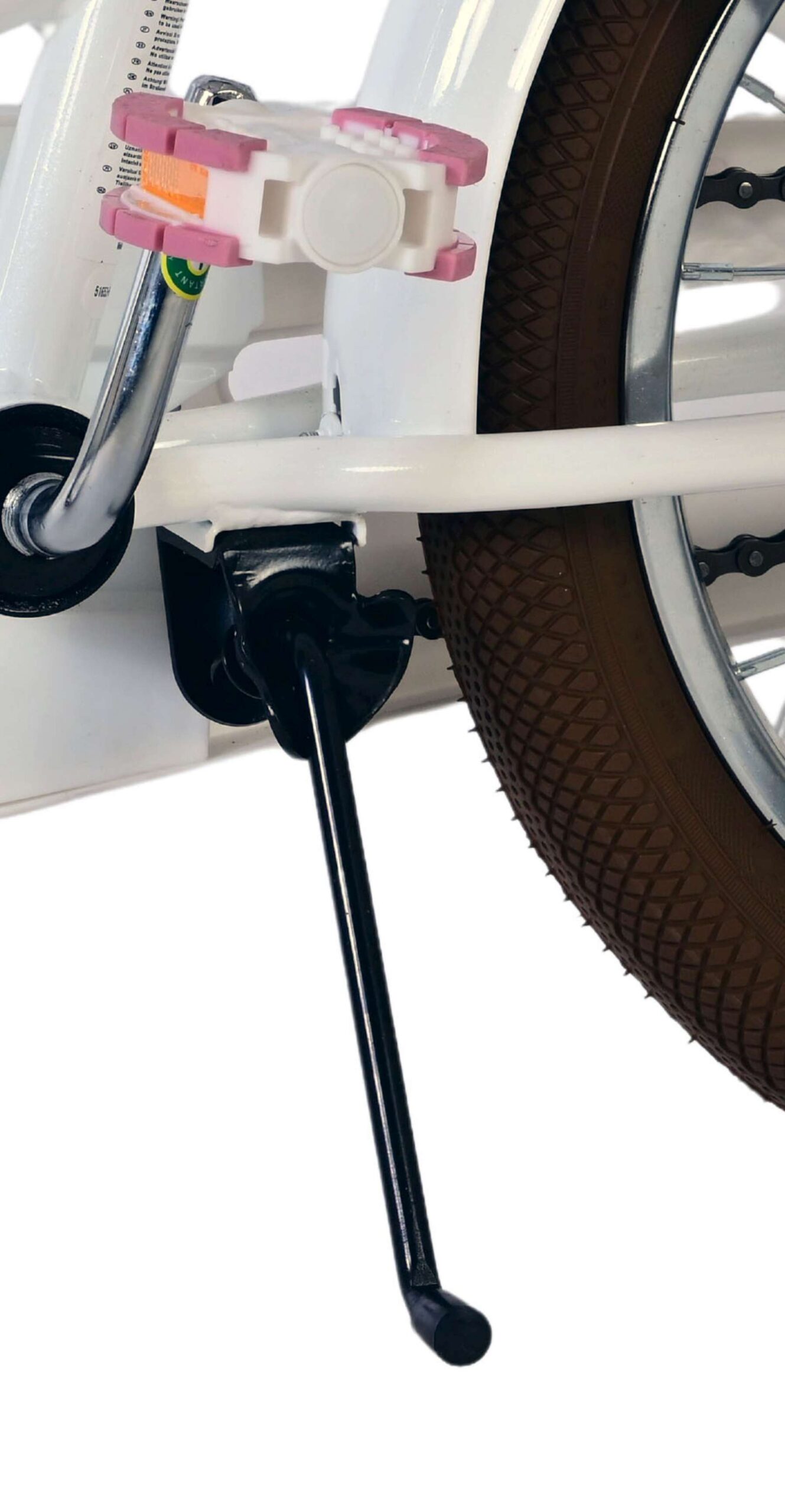 Volare Blossom Kinderfiets - Meisjes - 16 inch - Wit 9 Volare Blossom Kinderfiets - Meisjes - 16 inch - Wit - Afbeelding 9