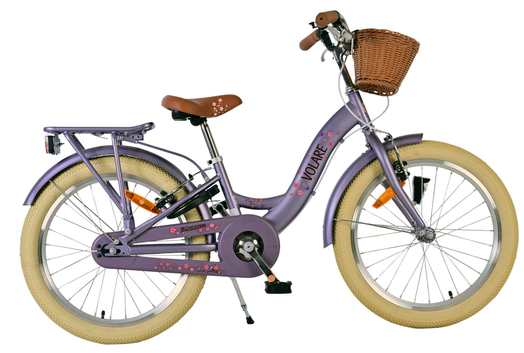 Volare Blossom Kinderfiets - Meisjes - 20 inch - Paars - Twee handremmen 10 Volare Blossom Kinderfiets - Meisjes - 20 inch - Paars - Twee handremmen - Afbeelding 10