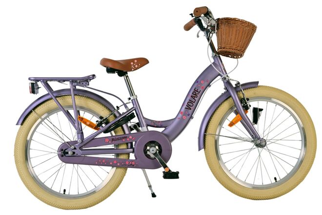 Volare Blossom Kinderfiets - Meisjes - 20 inch - Paars - Twee handremmen 1 Volare Blossom Kinderfiets - Meisjes - 20 inch - Paars - Twee handremmen