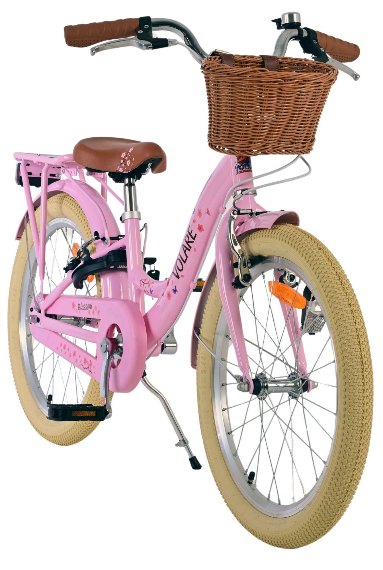 Volare Blossom Kinderfiets - Meisjes - 20 inch - Roze - Twee handremmen 6 Volare Blossom Kinderfiets - Meisjes - 20 inch - Roze - Twee handremmen - Afbeelding 6
