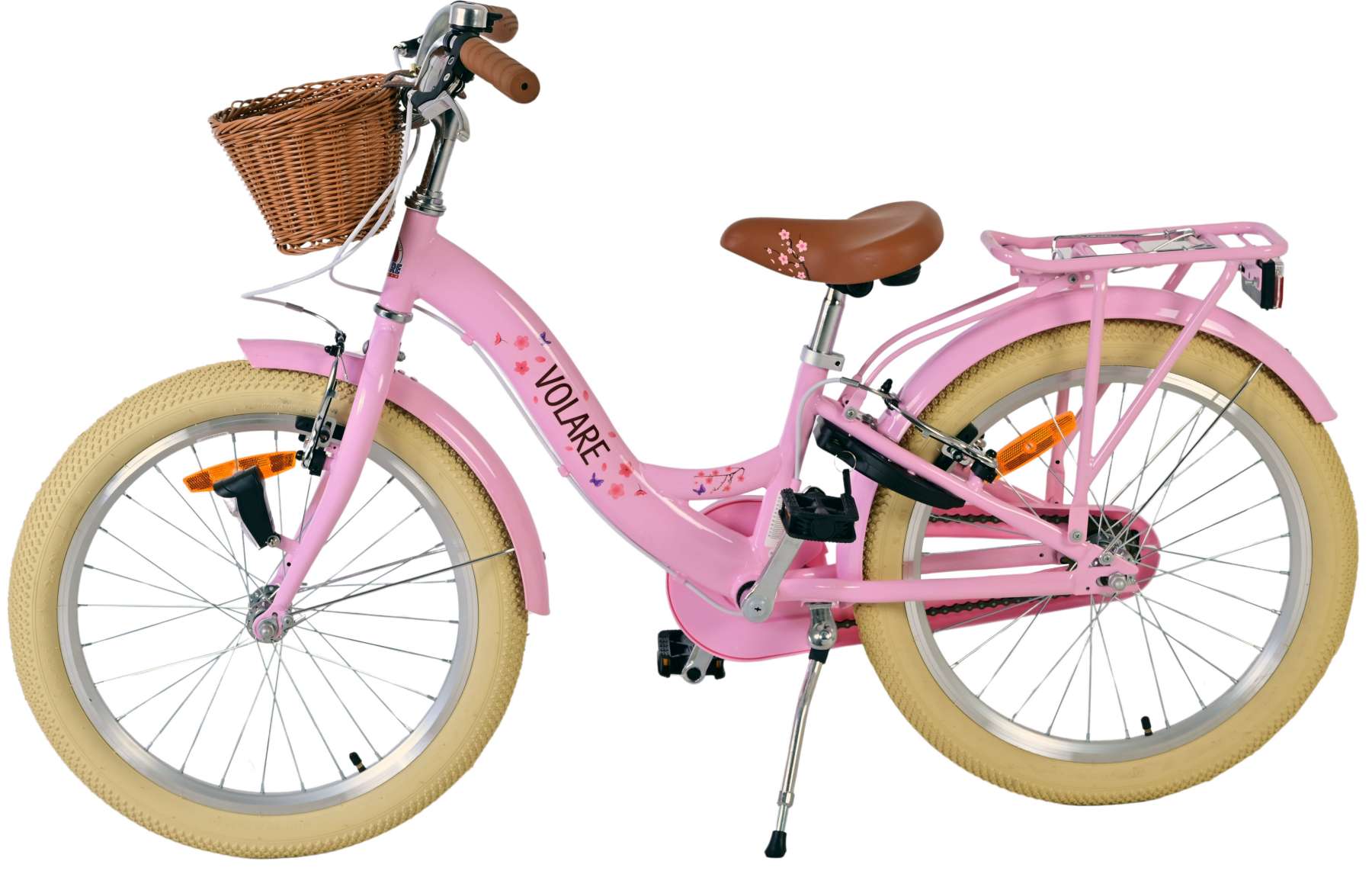 Volare Blossom Kinderfiets - Meisjes - 20 inch - Roze - Twee handremmen 8 Volare Blossom Kinderfiets - Meisjes - 20 inch - Roze - Twee handremmen - Afbeelding 8