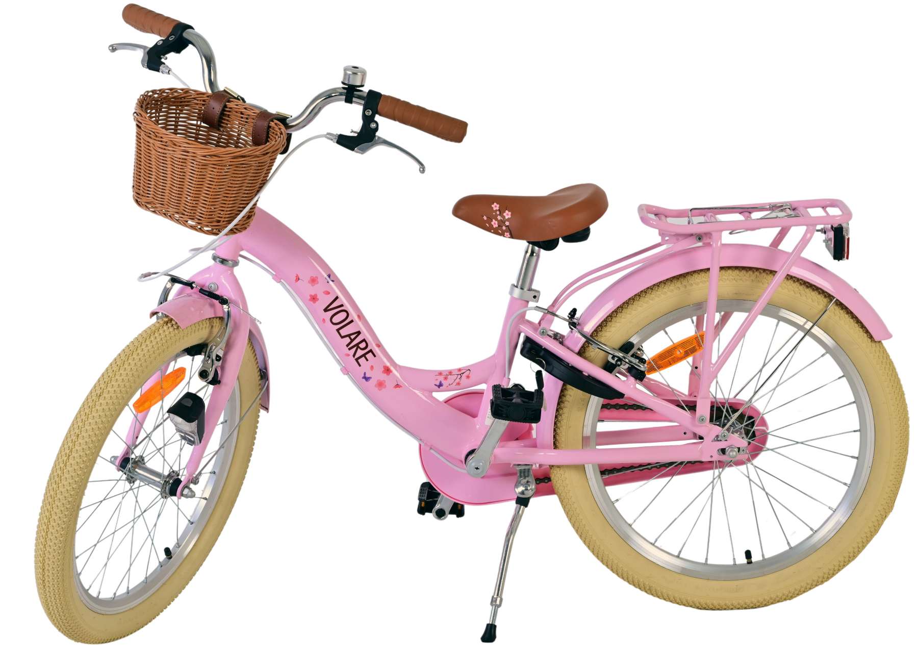 Volare Blossom Kinderfiets - Meisjes - 20 inch - Roze - Twee handremmen 9 Volare Blossom Kinderfiets - Meisjes - 20 inch - Roze - Twee handremmen - Afbeelding 9