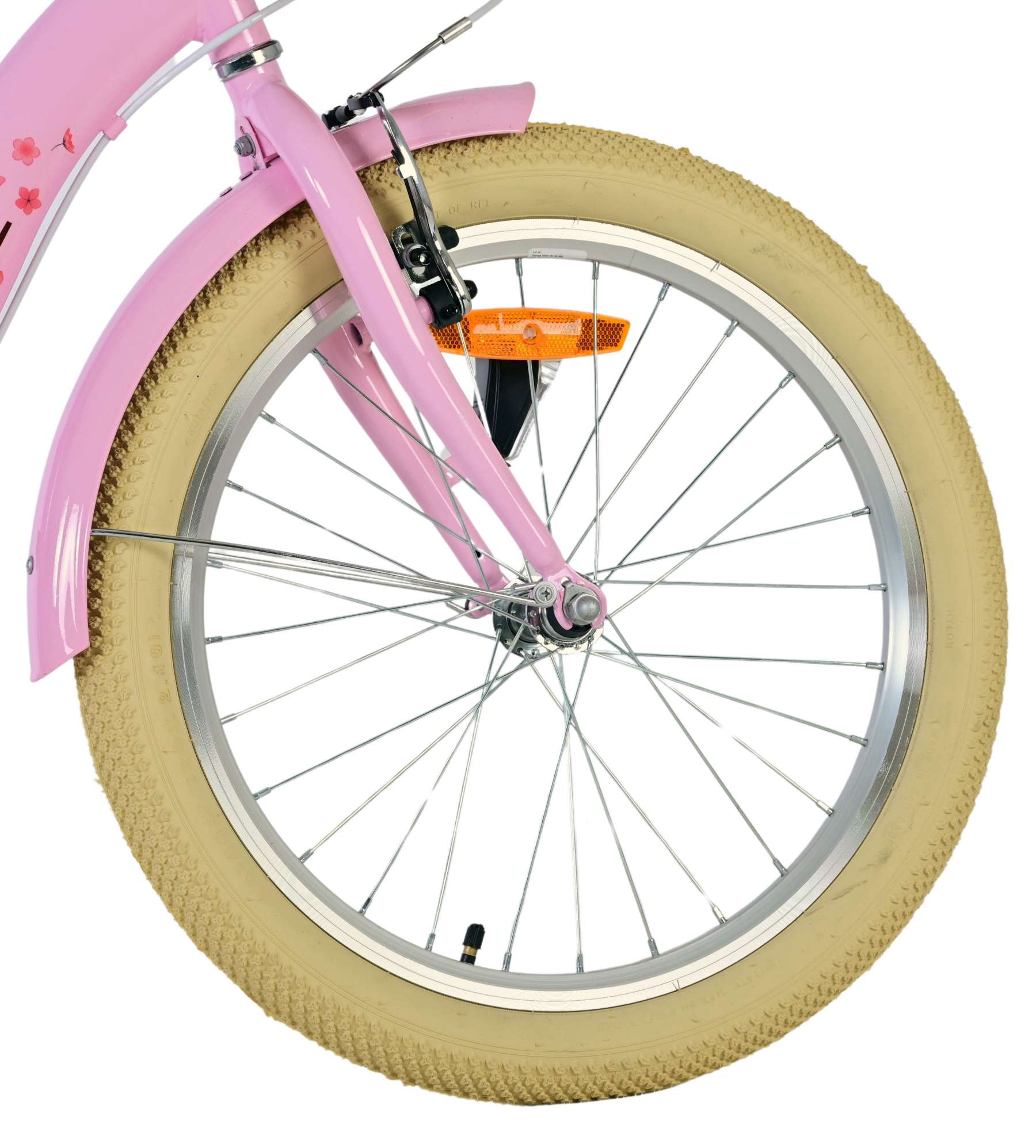 Volare Blossom Kinderfiets - Meisjes - 20 inch - Roze - Twee handremmen 4 Volare Blossom Kinderfiets - Meisjes - 20 inch - Roze - Twee handremmen - Afbeelding 4
