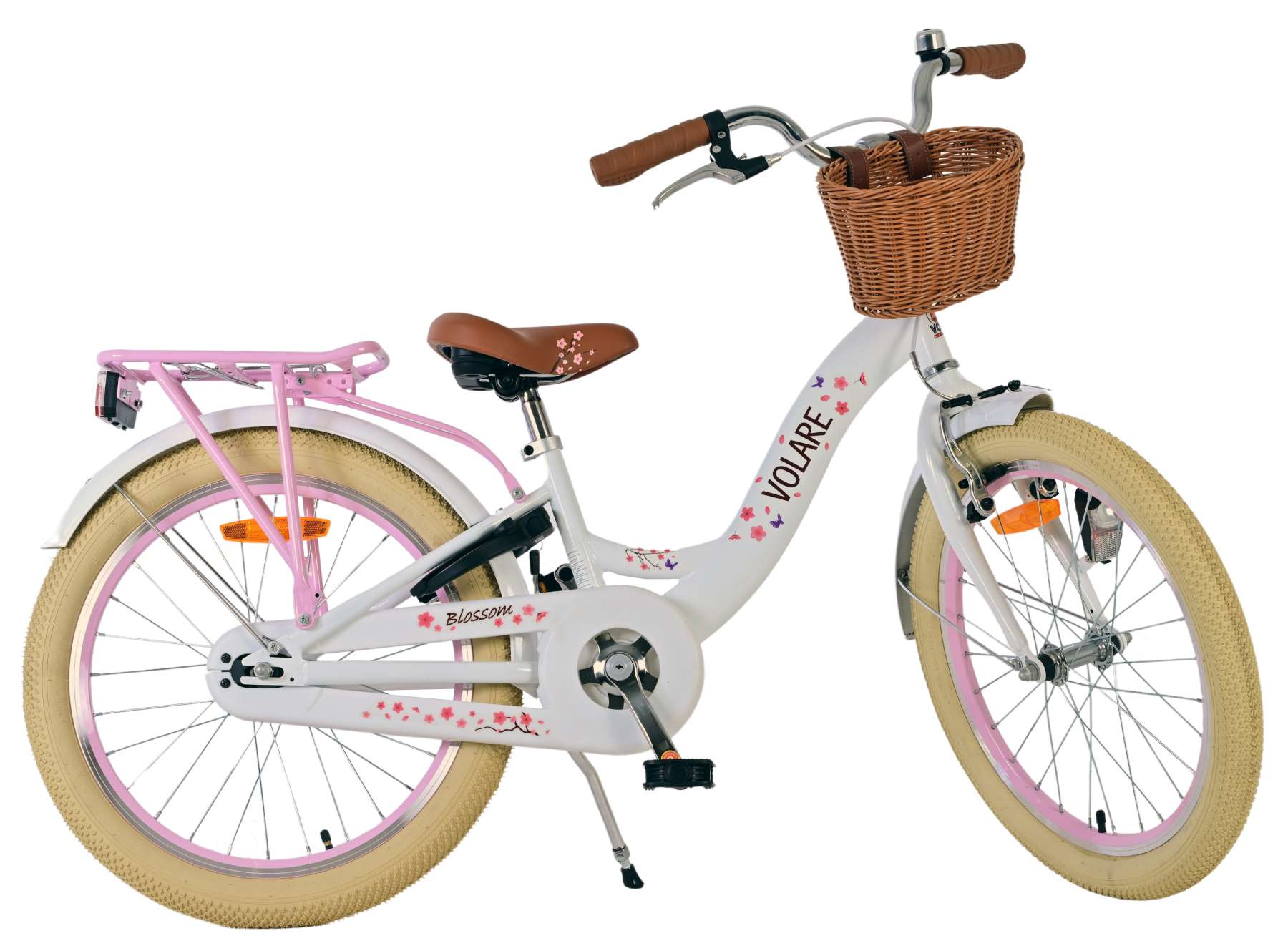 Volare Blossom Kinderfiets - Meisjes - 20 inch - Wit 10 Volare Blossom Kinderfiets - Meisjes - 20 inch - Wit - Afbeelding 10