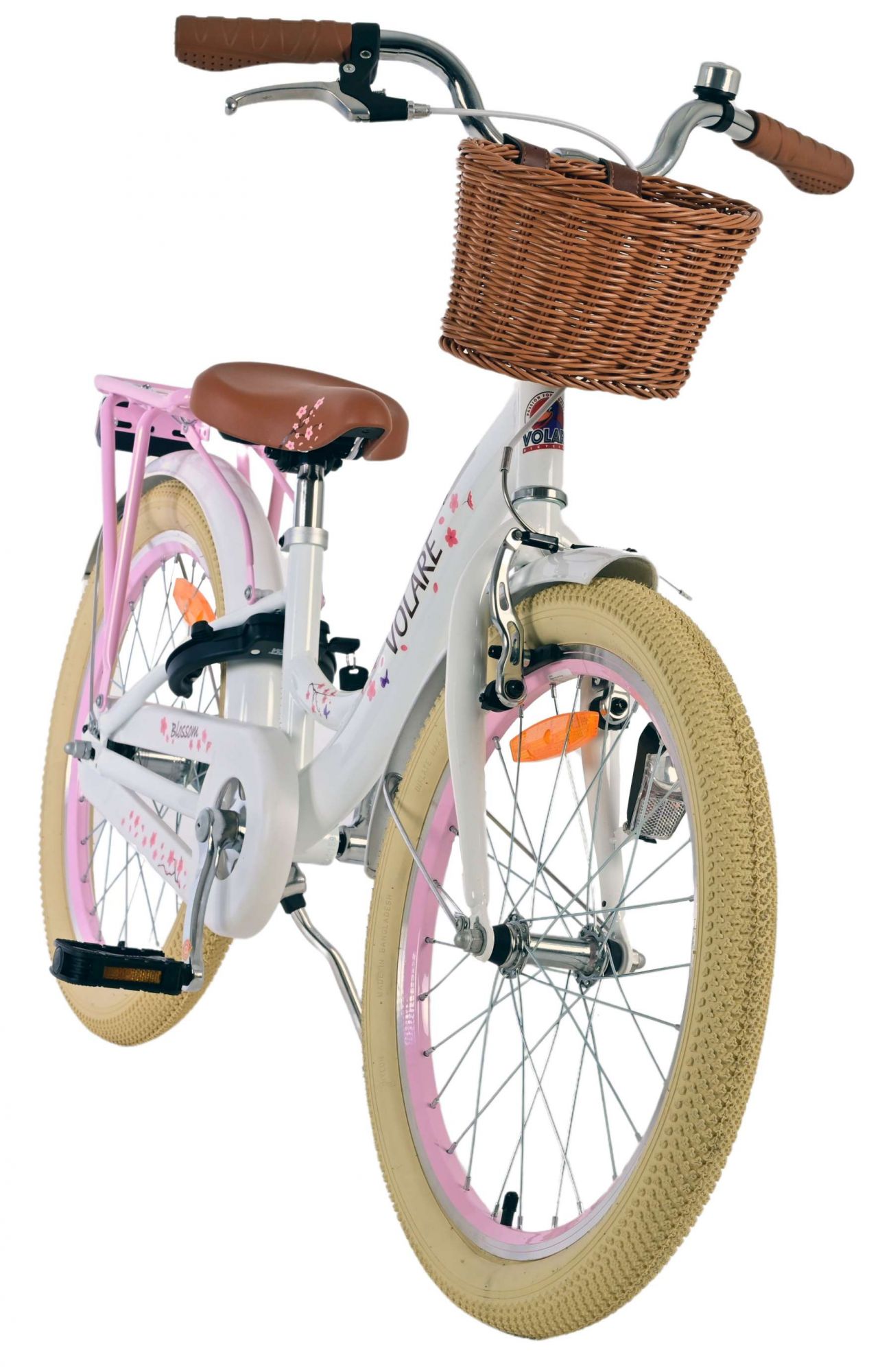 Volare Blossom Kinderfiets - Meisjes - 20 inch - Wit 5 Volare Blossom Kinderfiets - Meisjes - 20 inch - Wit - Afbeelding 5