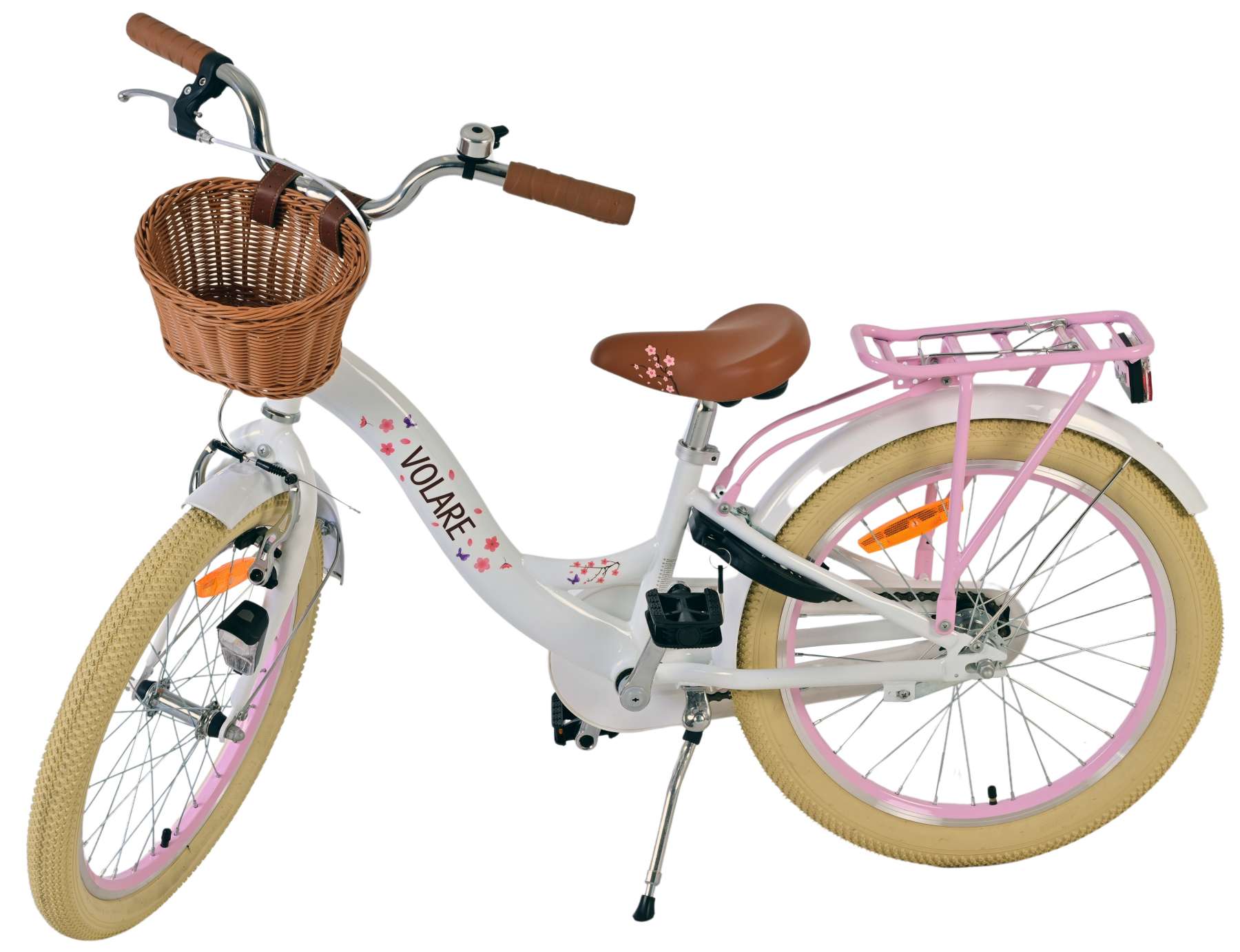 Volare Blossom Kinderfiets - Meisjes - 20 inch - Wit 8 Volare Blossom Kinderfiets - Meisjes - 20 inch - Wit - Afbeelding 8