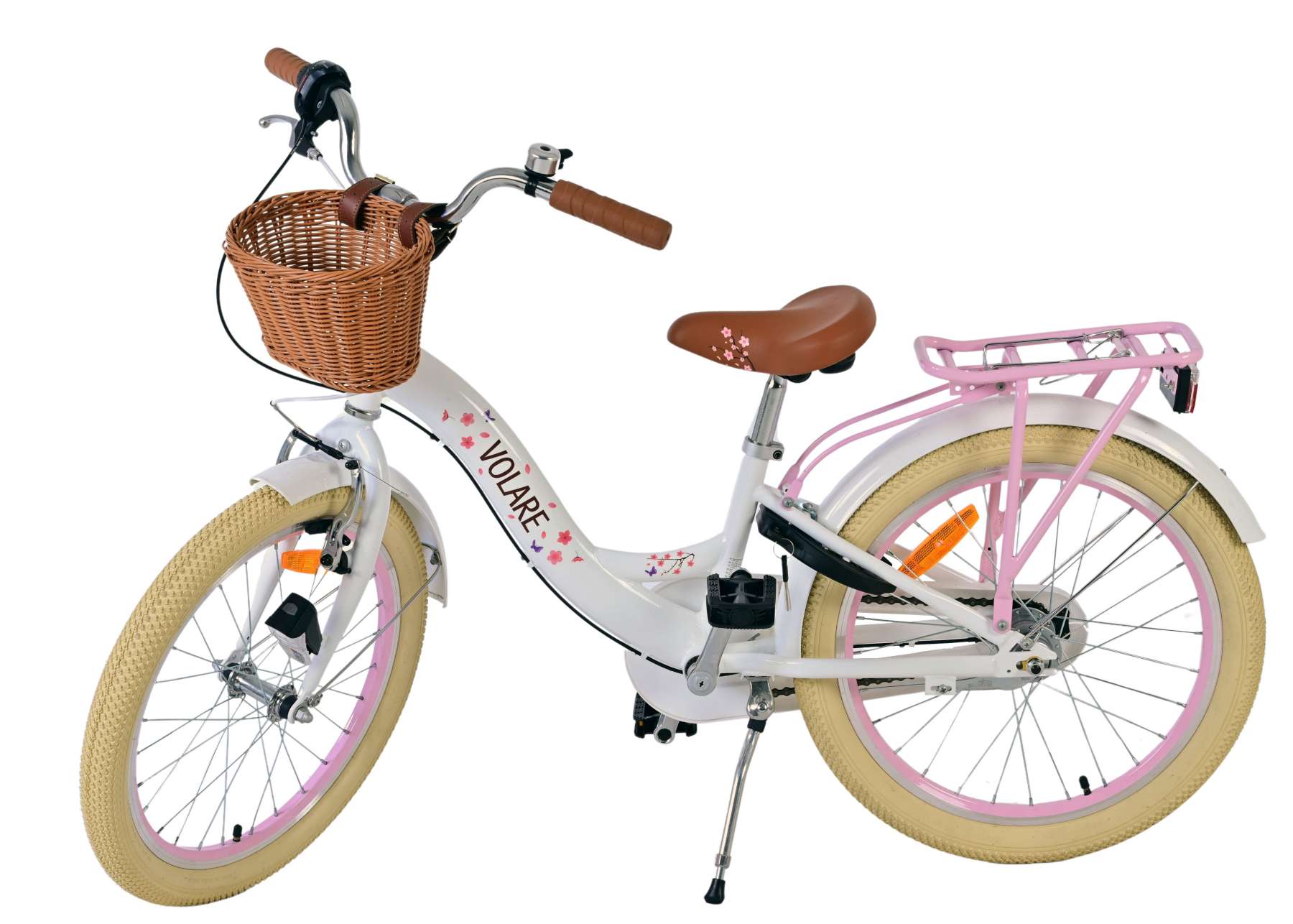 Volare Blossom Kinderfiets - Meisjes - 20 inch - Wit - Nexus 3 versnellingen 9 Volare Blossom Kinderfiets - Meisjes - 20 inch - Wit - Nexus 3 versnellingen - Afbeelding 9