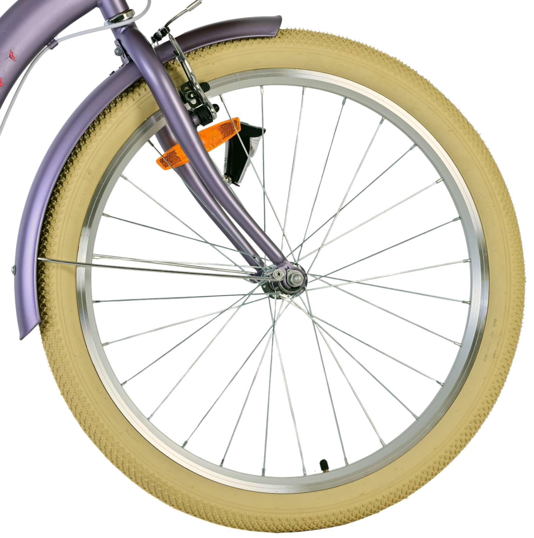 Volare Blossom Kinderfiets - Meisjes - 24 inch - Paars - Twee handremmen 3 Volare Blossom Kinderfiets - Meisjes - 24 inch - Paars - Twee handremmen - Afbeelding 3