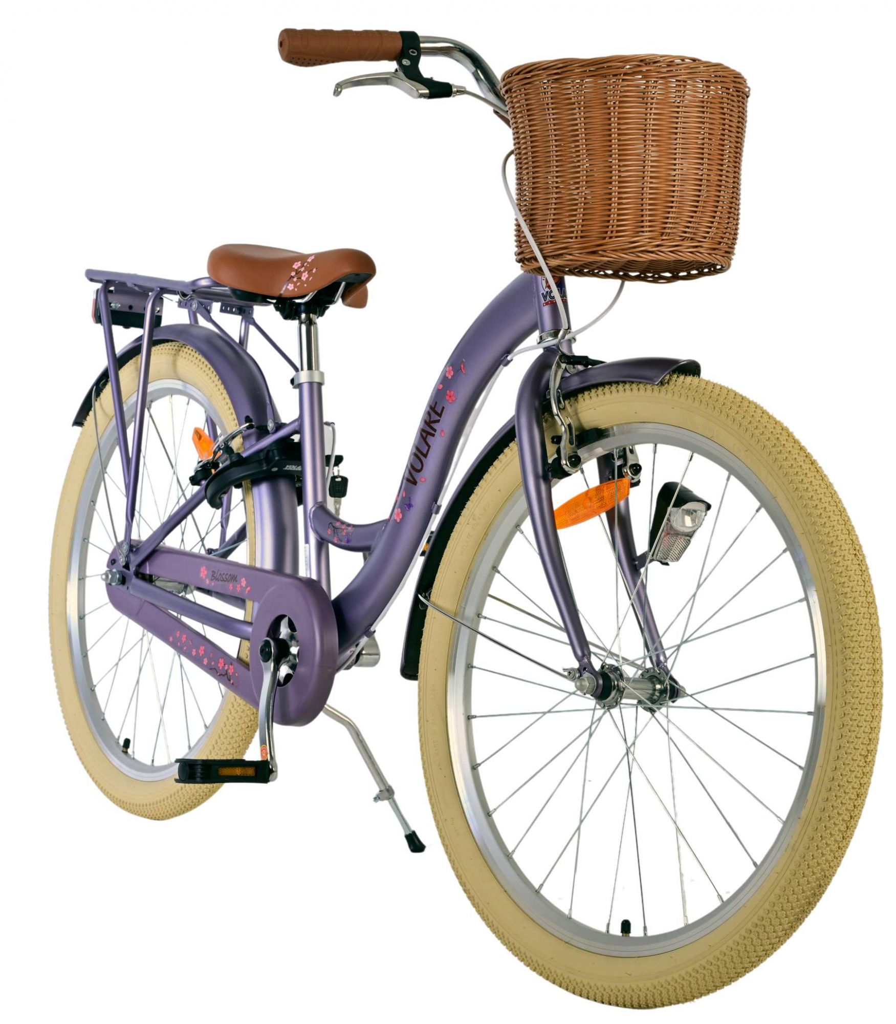 Volare Blossom Kinderfiets - Meisjes - 24 inch - Paars - Twee handremmen 5 Volare Blossom Kinderfiets - Meisjes - 24 inch - Paars - Twee handremmen - Afbeelding 5