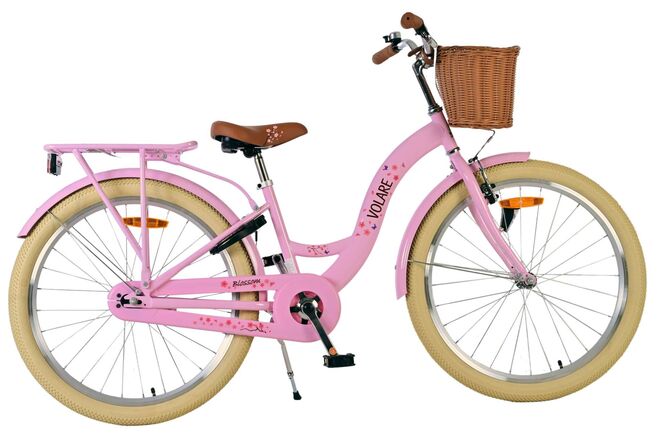 Volare Blossom Kinderfiets - Meisjes - 24 inch - Roze 1 Volare Blossom Kinderfiets - Meisjes - 24 inch - Roze