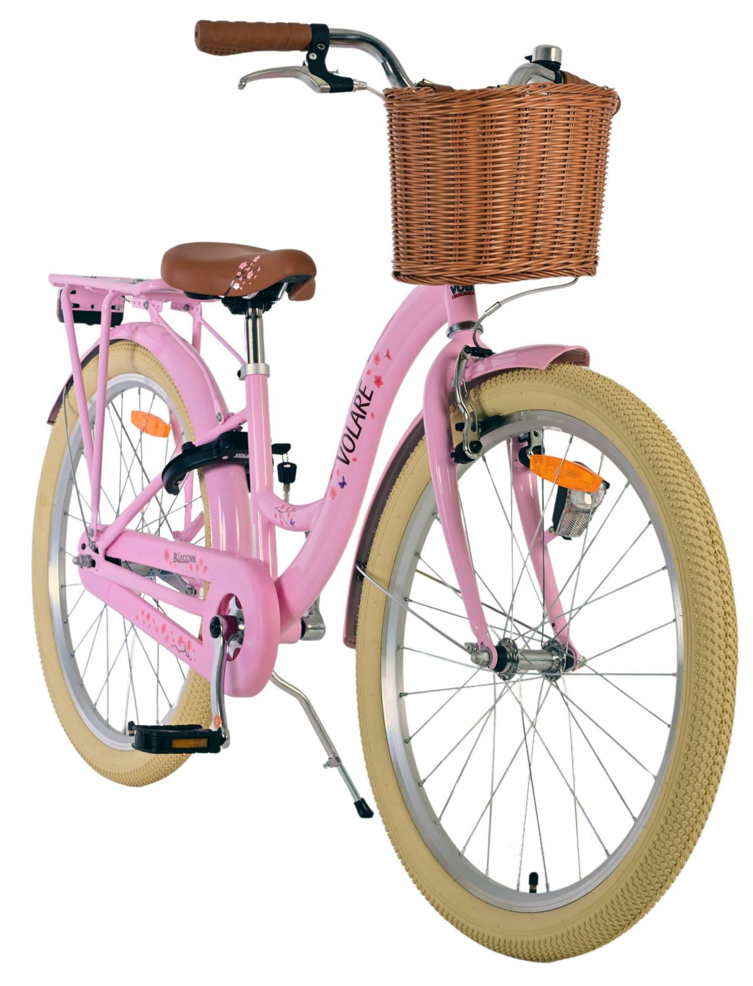 Volare Blossom Kinderfiets - Meisjes - 24 inch - Roze 5 Volare Blossom Kinderfiets - Meisjes - 24 inch - Roze - Afbeelding 5