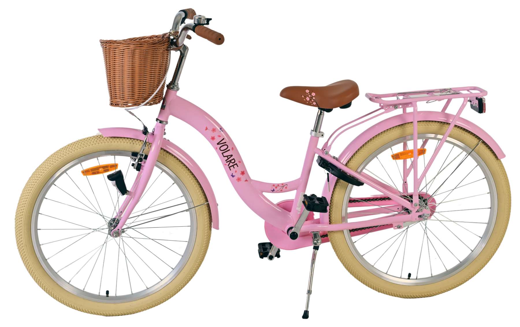 Volare Blossom Kinderfiets - Meisjes - 24 inch - Roze 7 Volare Blossom Kinderfiets - Meisjes - 24 inch - Roze - Afbeelding 7
