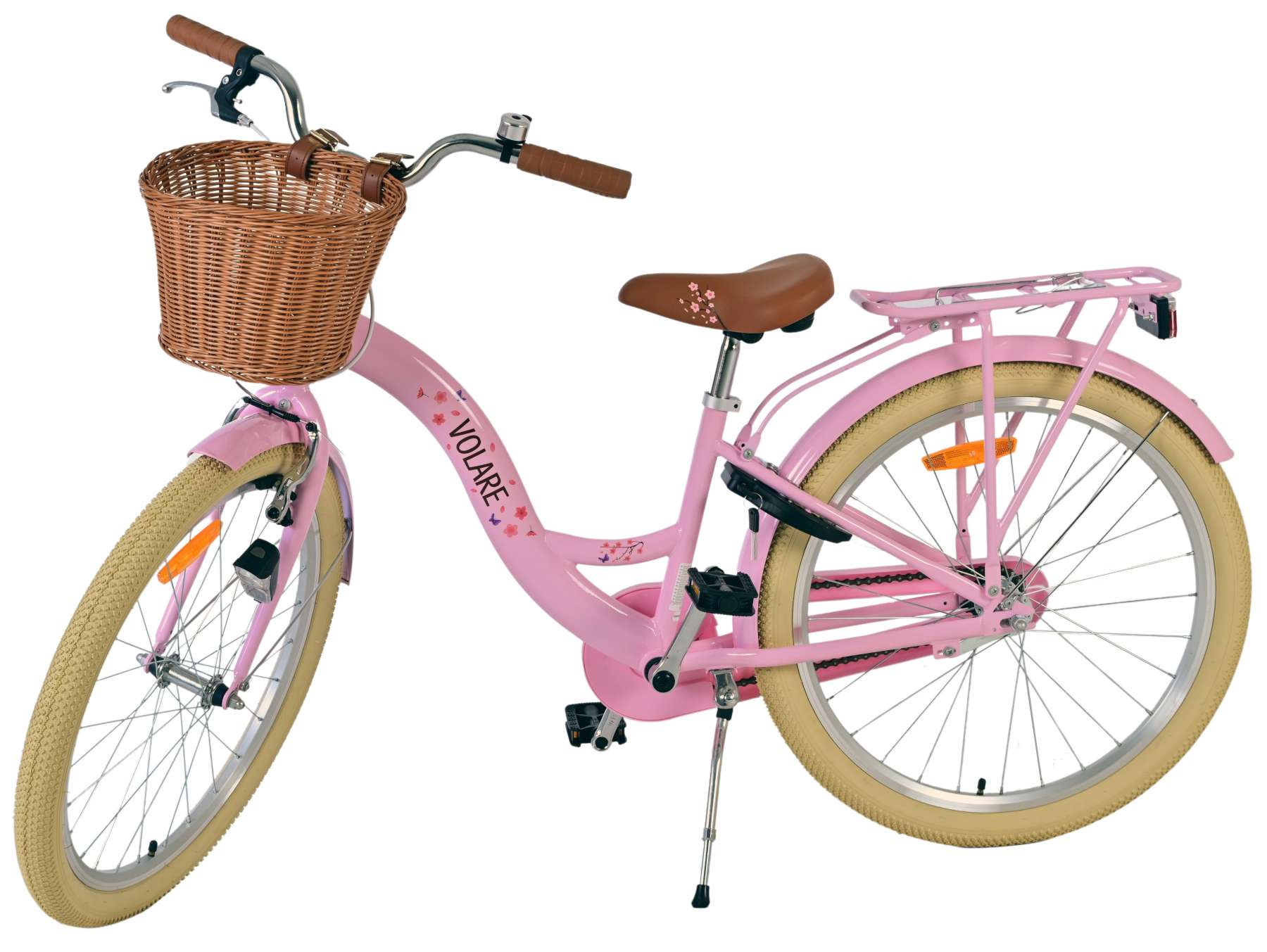 Volare Blossom Kinderfiets - Meisjes - 24 inch - Roze 8 Volare Blossom Kinderfiets - Meisjes - 24 inch - Roze - Afbeelding 8