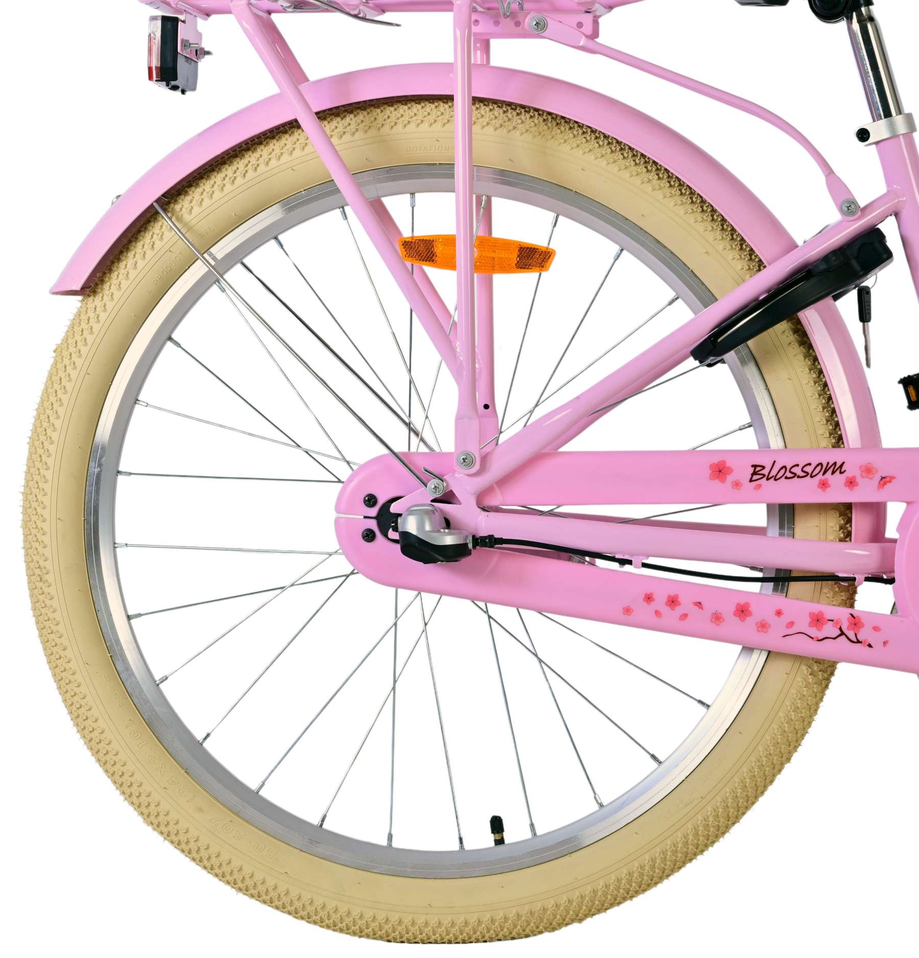 Volare Blossom Kinderfiets - Meisjes - 24 inch - Roze - 3 Versnellingen 2 Volare Blossom Kinderfiets - Meisjes - 24 inch - Roze - 3 Versnellingen - Afbeelding 2