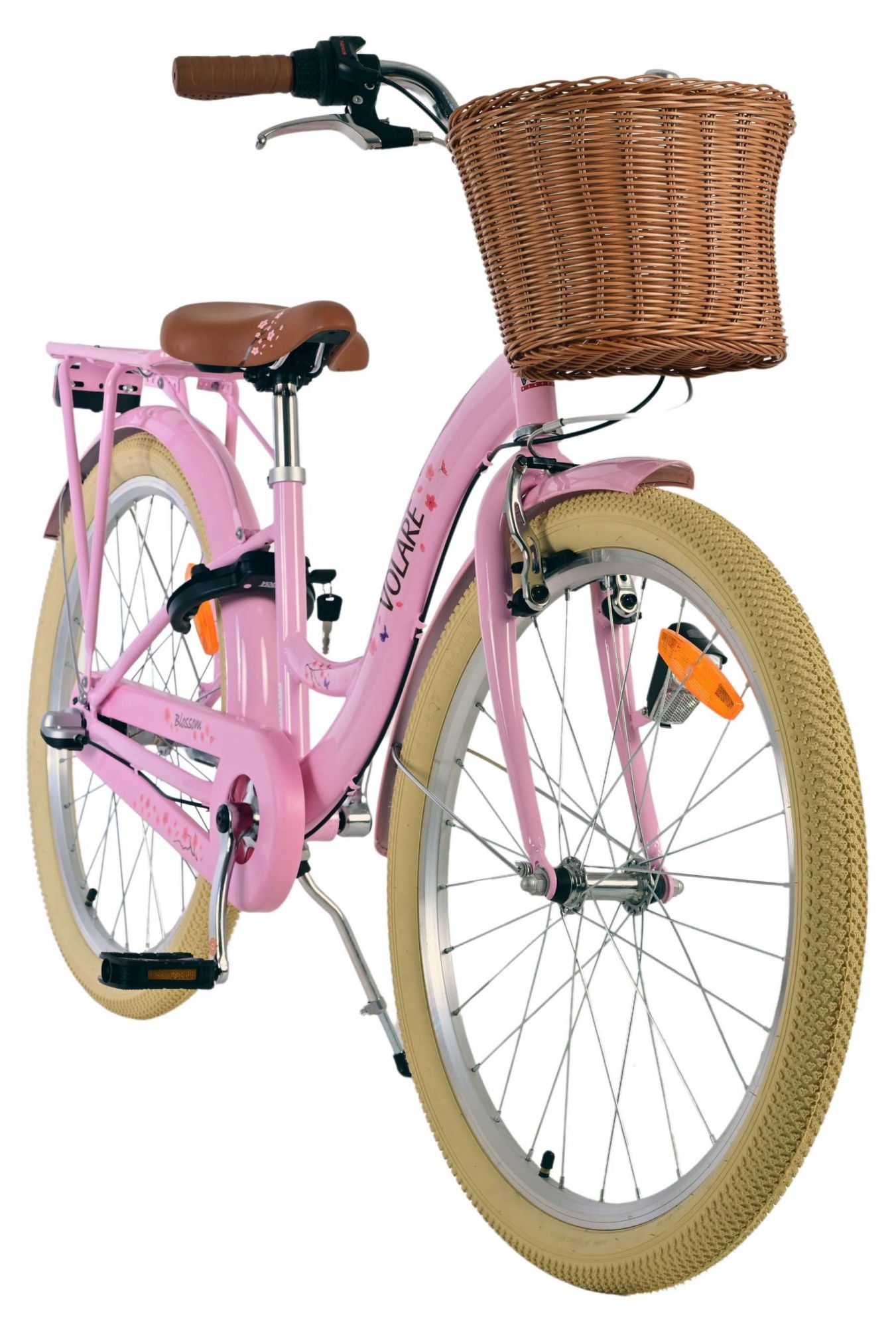 Volare Blossom Kinderfiets - Meisjes - 24 inch - Roze - 3 Versnellingen 6 Volare Blossom Kinderfiets - Meisjes - 24 inch - Roze - 3 Versnellingen - Afbeelding 6