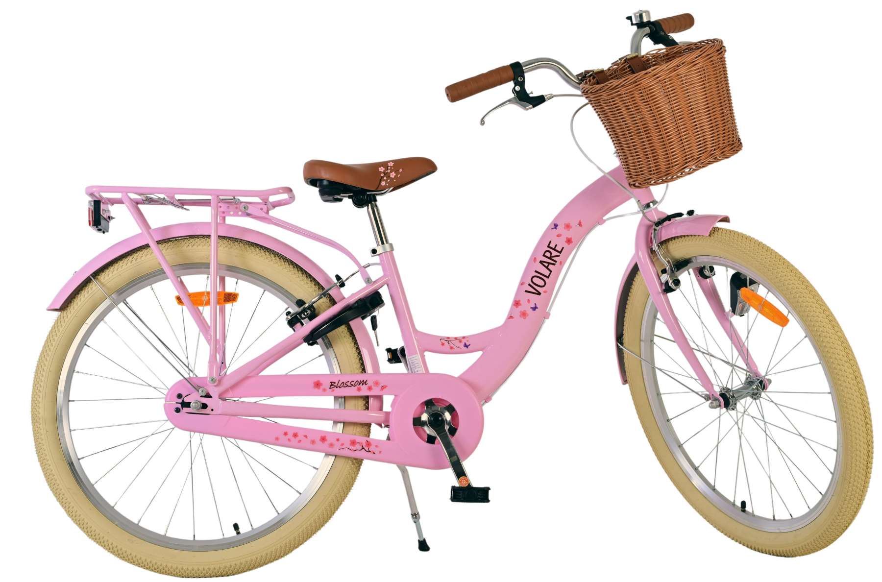 Volare Blossom Kinderfiets - Meisjes - 24 inch - Roze - Twee handremmen 10 Volare Blossom Kinderfiets - Meisjes - 24 inch - Roze - Twee handremmen - Afbeelding 10