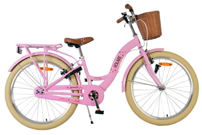 Volare Blossom Kinderfiets - Meisjes - 24 inch - Roze - Twee handremmen 1 Volare Blossom Kinderfiets - Meisjes - 24 inch - Roze - Twee handremmen