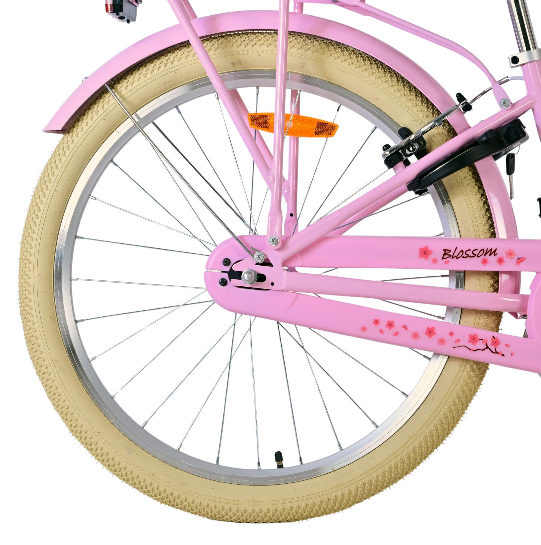 Volare Blossom Kinderfiets - Meisjes - 24 inch - Roze - Twee handremmen 2 Volare Blossom Kinderfiets - Meisjes - 24 inch - Roze - Twee handremmen - Afbeelding 2