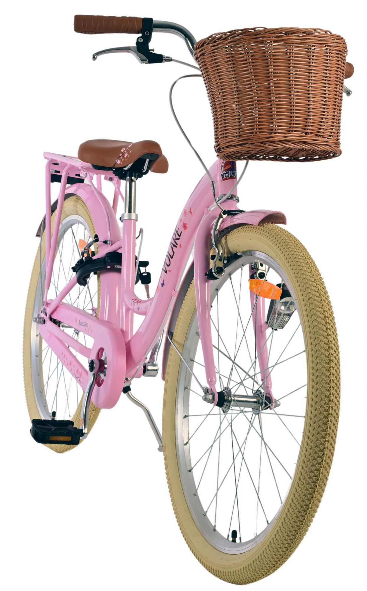 Volare Blossom Kinderfiets - Meisjes - 24 inch - Roze - Twee handremmen 5 Volare Blossom Kinderfiets - Meisjes - 24 inch - Roze - Twee handremmen - Afbeelding 5