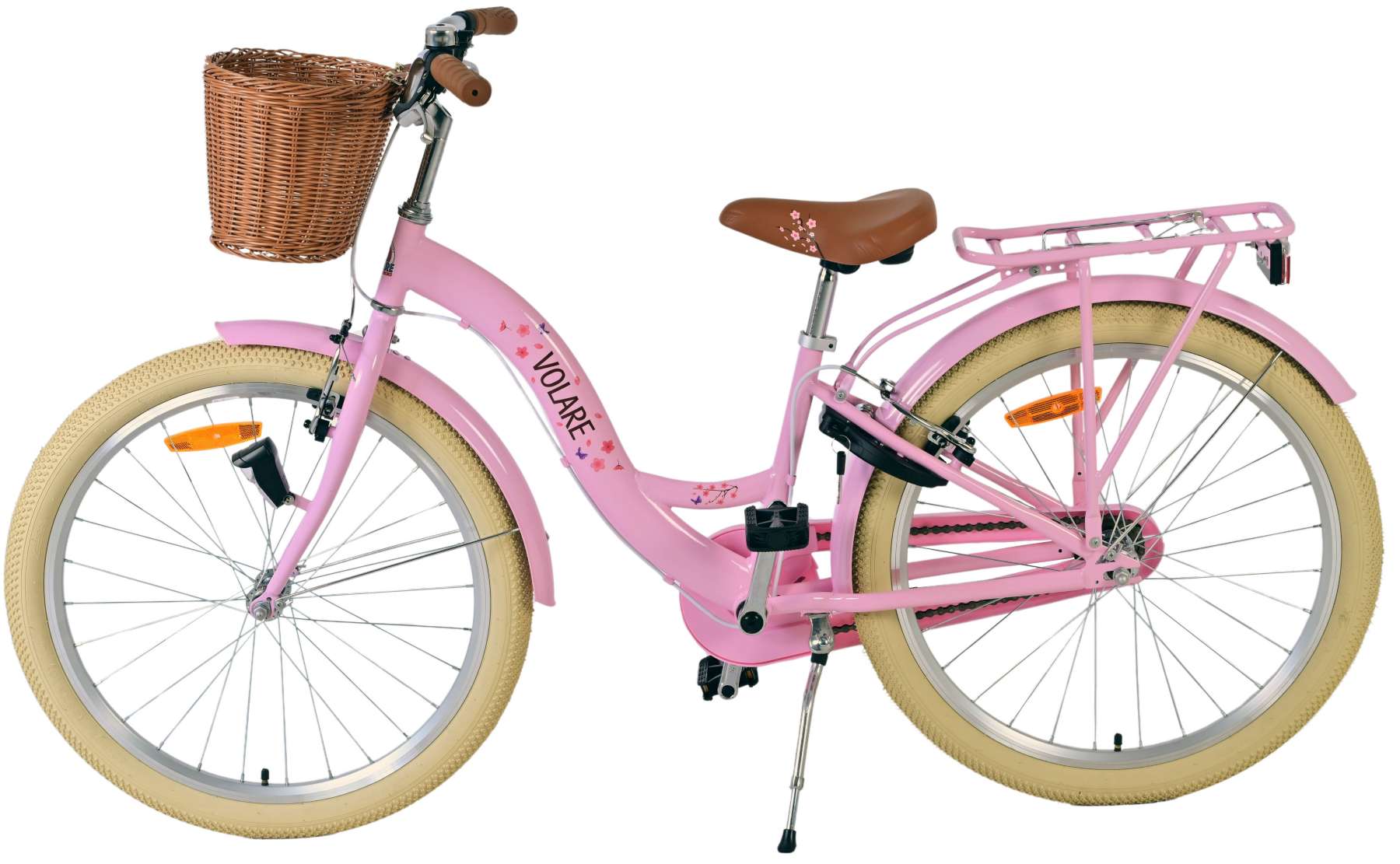 Volare Blossom Kinderfiets - Meisjes - 24 inch - Roze - Twee handremmen 7 Volare Blossom Kinderfiets - Meisjes - 24 inch - Roze - Twee handremmen - Afbeelding 7