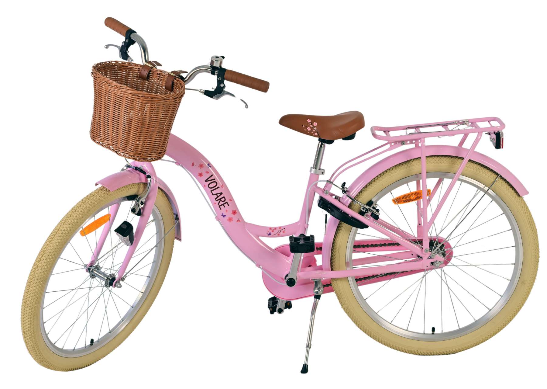 Volare Blossom Kinderfiets - Meisjes - 24 inch - Roze - Twee handremmen 8 Volare Blossom Kinderfiets - Meisjes - 24 inch - Roze - Twee handremmen - Afbeelding 8