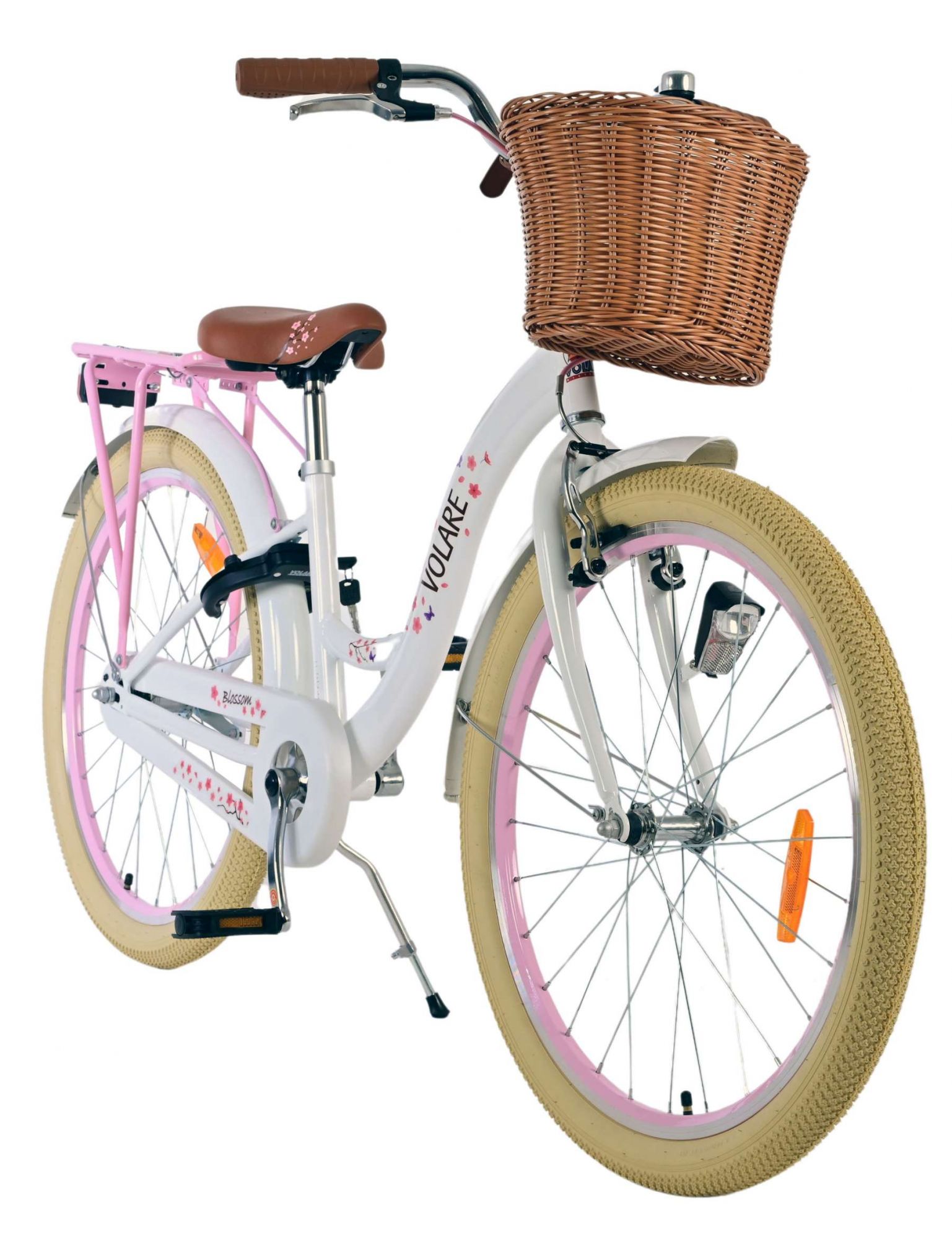 Volare Blossom Kinderfiets - Meisjes - 24 inch - Wit 5 Volare Blossom Kinderfiets - Meisjes - 24 inch - Wit - Afbeelding 5