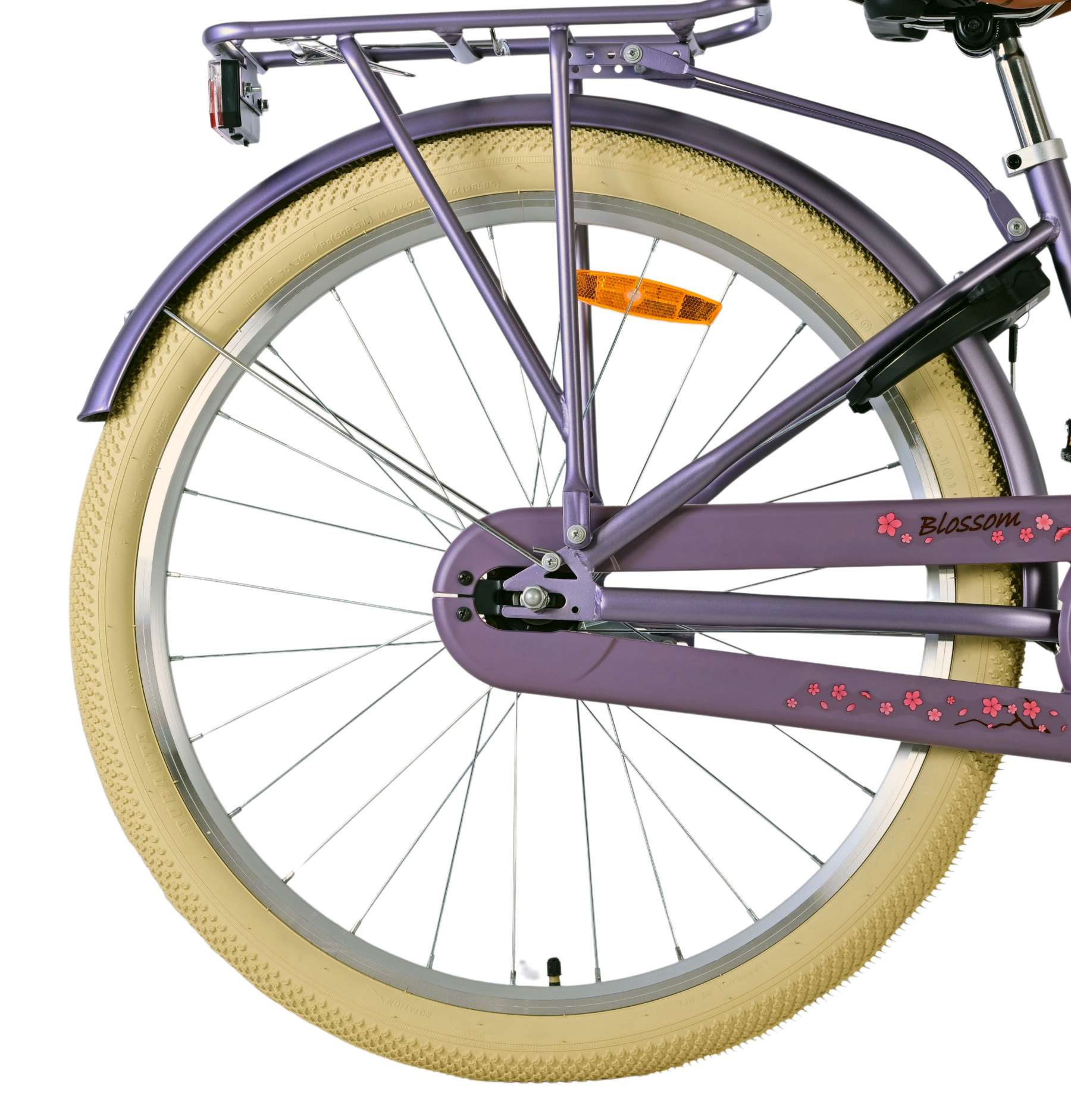 Volare Blossom Kinderfiets - Meisjes - 26 inch - Paars 10 Volare Blossom Kinderfiets - Meisjes - 26 inch - Paars - Afbeelding 10