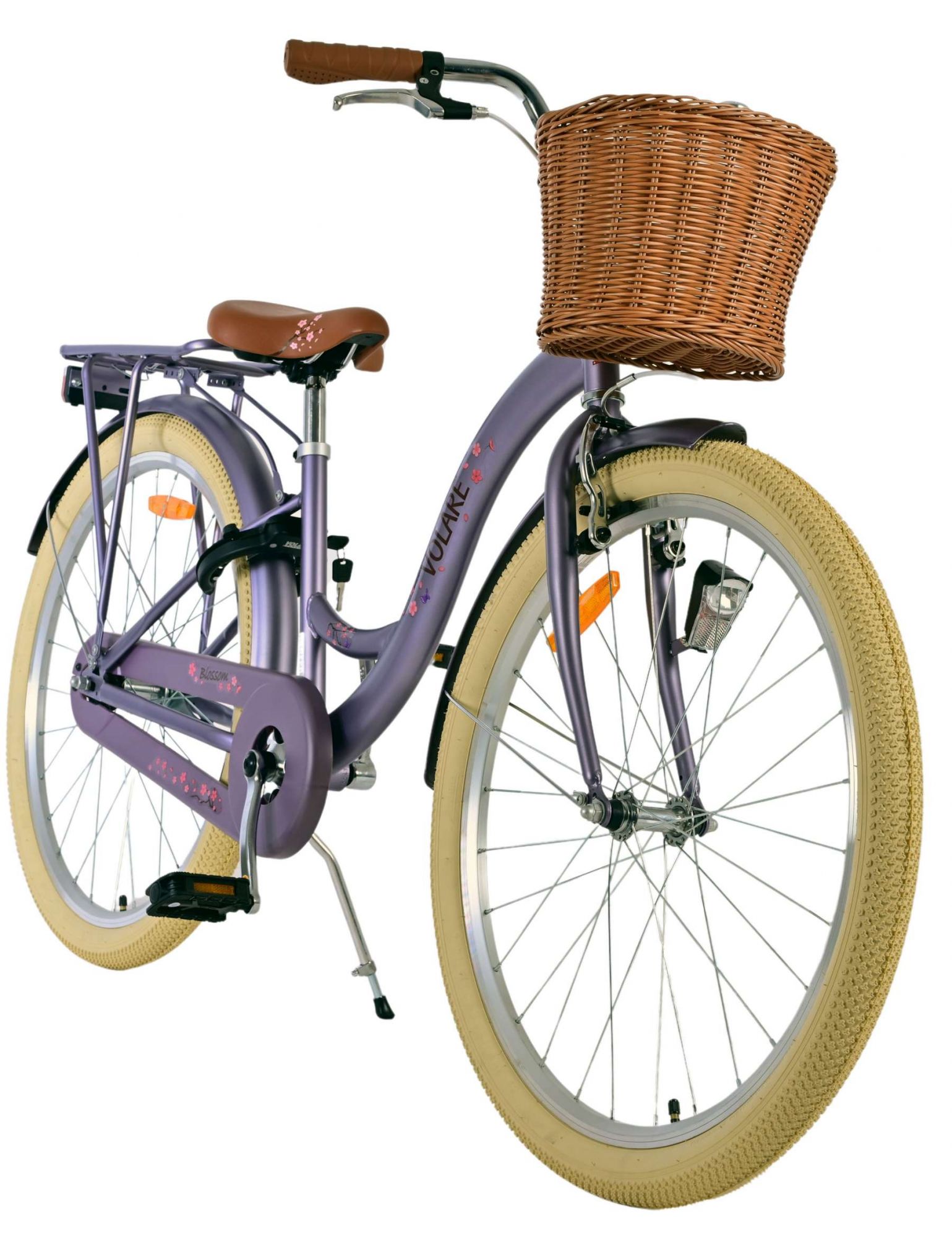 Volare Blossom Kinderfiets - Meisjes - 26 inch - Paars 7 Volare Blossom Kinderfiets - Meisjes - 26 inch - Paars - Afbeelding 7
