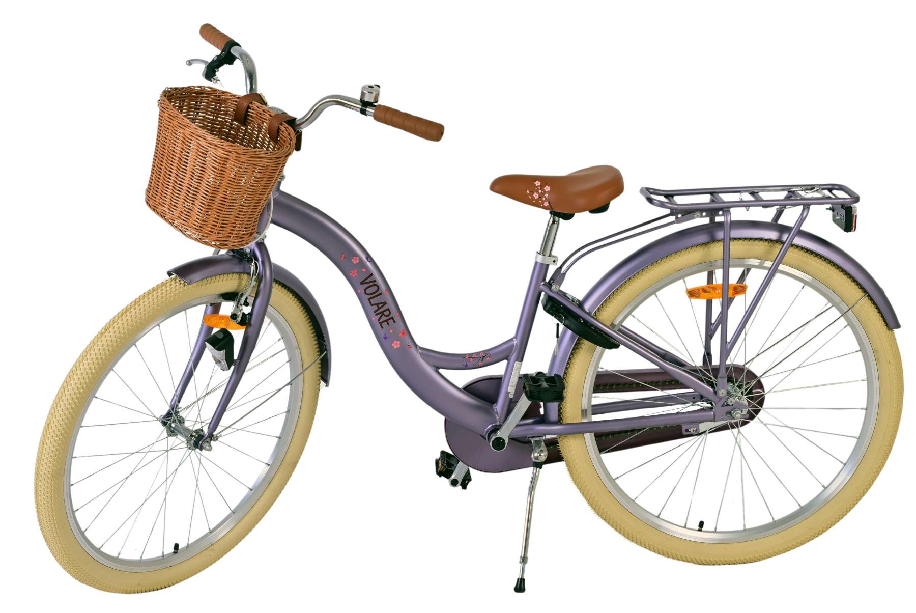 Volare Blossom Kinderfiets - Meisjes - 26 inch - Paars 4 Volare Blossom Kinderfiets - Meisjes - 26 inch - Paars - Afbeelding 4