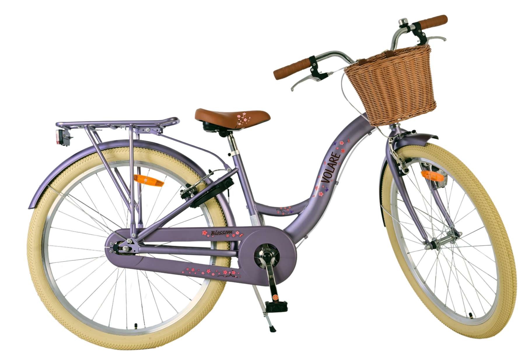 Volare Blossom Kinderfiets - Meisjes - 26 inch - Paars - Twee handremmen 13 Volare Blossom Kinderfiets - Meisjes - 26 inch - Paars - Twee handremmen - Afbeelding 13