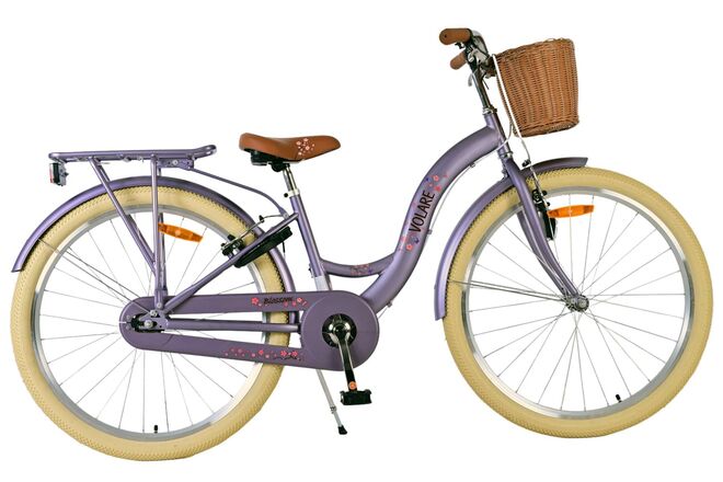 Volare Blossom Kinderfiets - Meisjes - 26 inch - Paars - Twee handremmen 1 Volare Blossom Kinderfiets - Meisjes - 26 inch - Paars - Twee handremmen