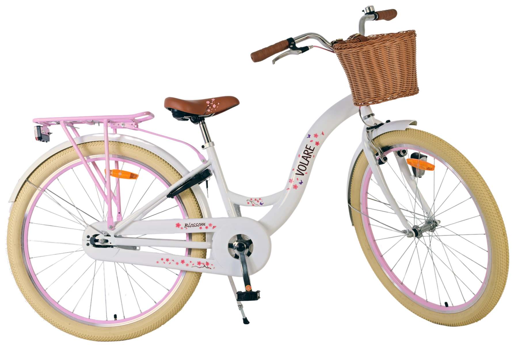Volare Blossom Kinderfiets - Meisjes - 26 inch - Wit 10 Volare Blossom Kinderfiets - Meisjes - 26 inch - Wit - Afbeelding 10