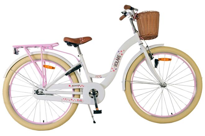 Volare Blossom Kinderfiets - Meisjes - 26 inch - Wit 1 Volare Blossom Kinderfiets - Meisjes - 26 inch - Wit