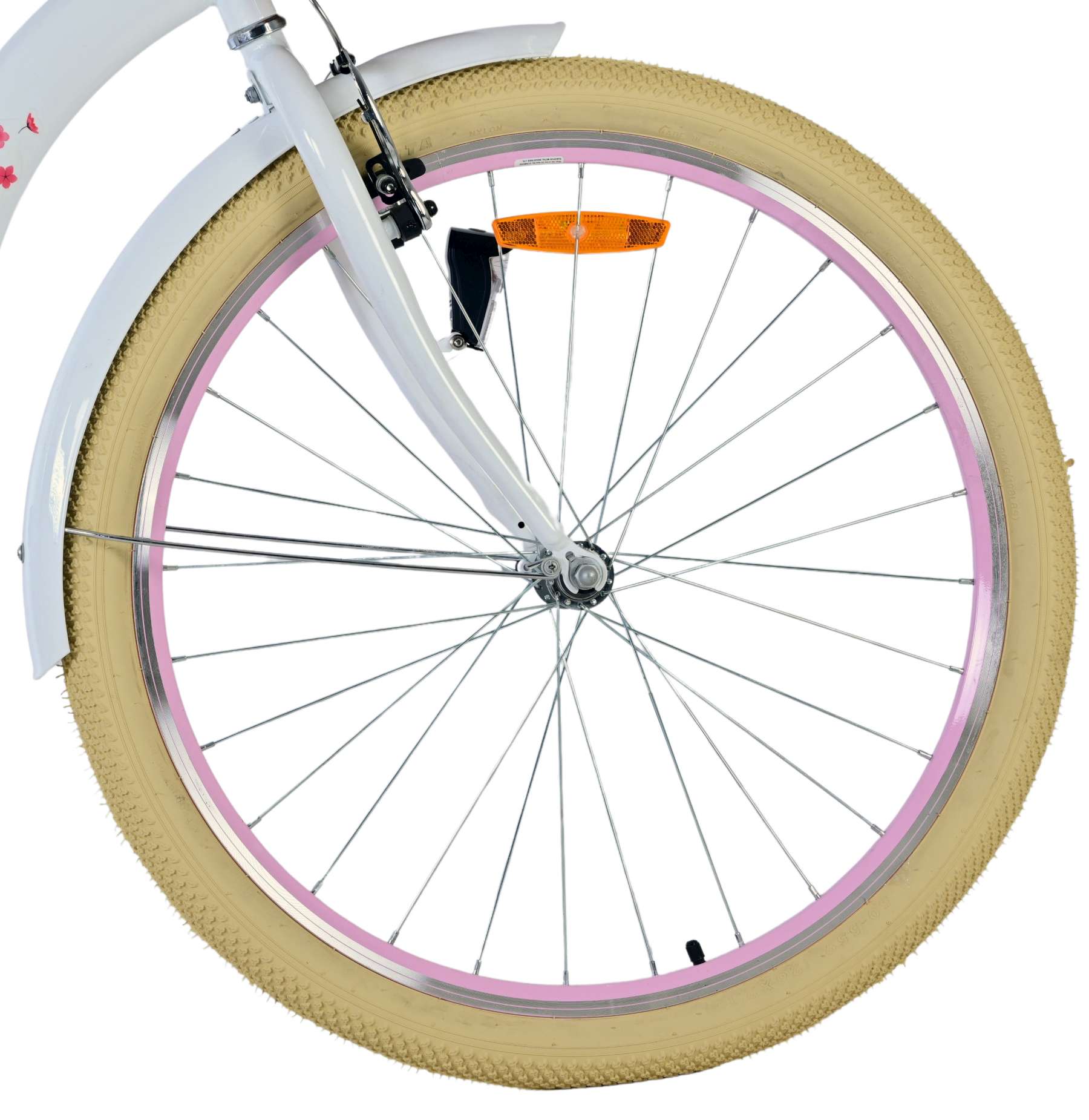 Volare Blossom Kinderfiets - Meisjes - 26 inch - Wit 3 Volare Blossom Kinderfiets - Meisjes - 26 inch - Wit - Afbeelding 3