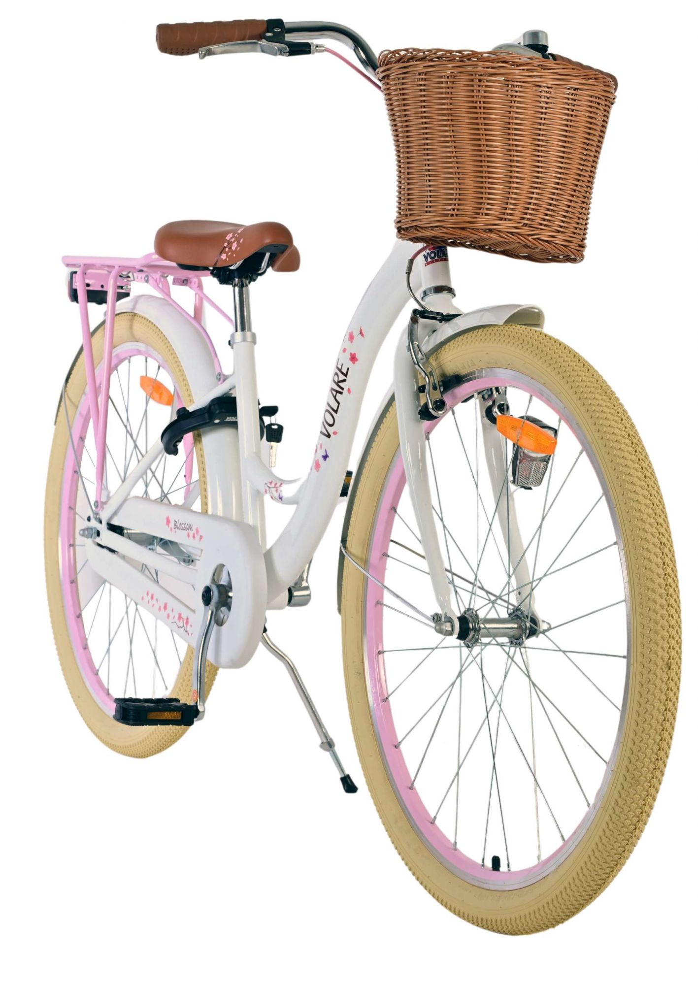 Volare Blossom Kinderfiets - Meisjes - 26 inch - Wit 5 Volare Blossom Kinderfiets - Meisjes - 26 inch - Wit - Afbeelding 5