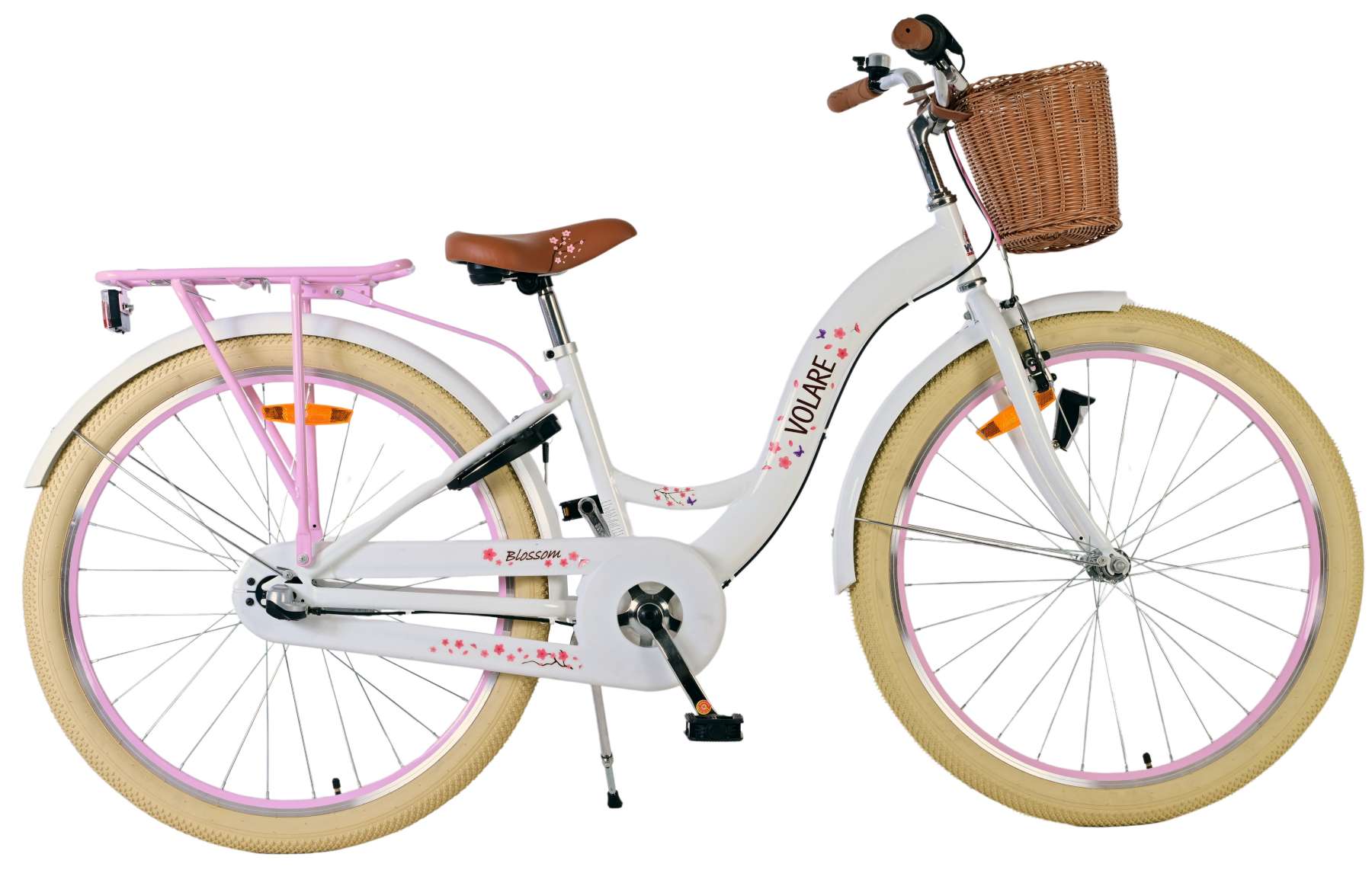 Volare Blossom Kinderfiets - Meisjes - 26 inch - Wit - Nexus 3 versnellingen 2 Volare Blossom Kinderfiets - Meisjes - 26 inch - Wit - Nexus 3 versnellingen - Afbeelding 2