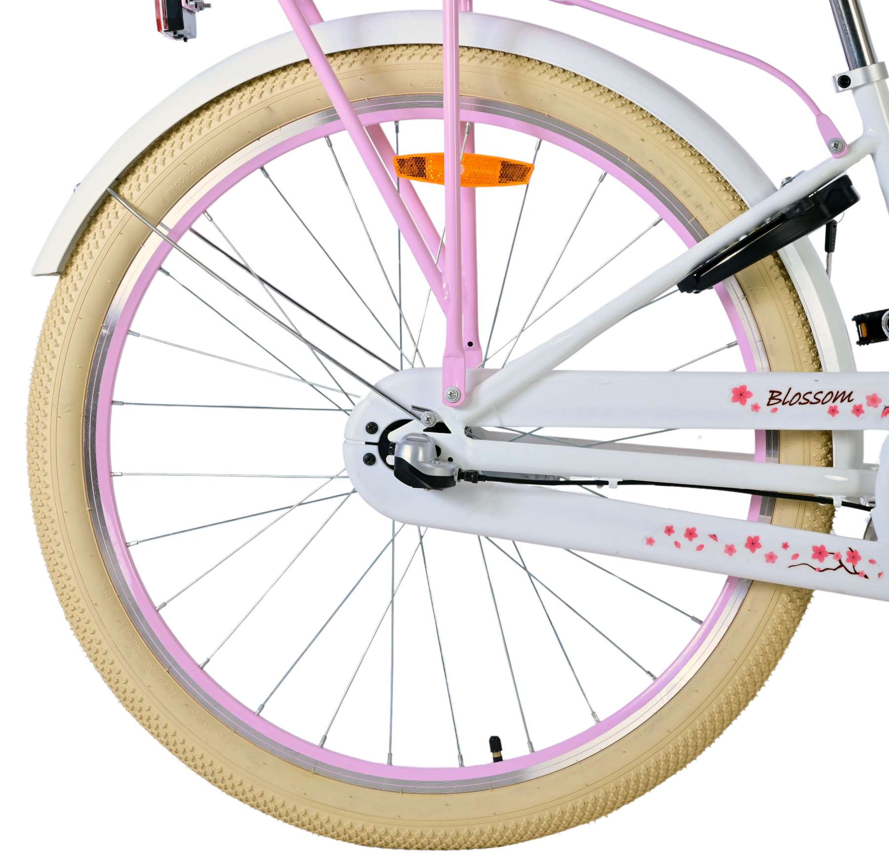 Volare Blossom Kinderfiets - Meisjes - 26 inch - Wit - Nexus 3 versnellingen 4 Volare Blossom Kinderfiets - Meisjes - 26 inch - Wit - Nexus 3 versnellingen - Afbeelding 4