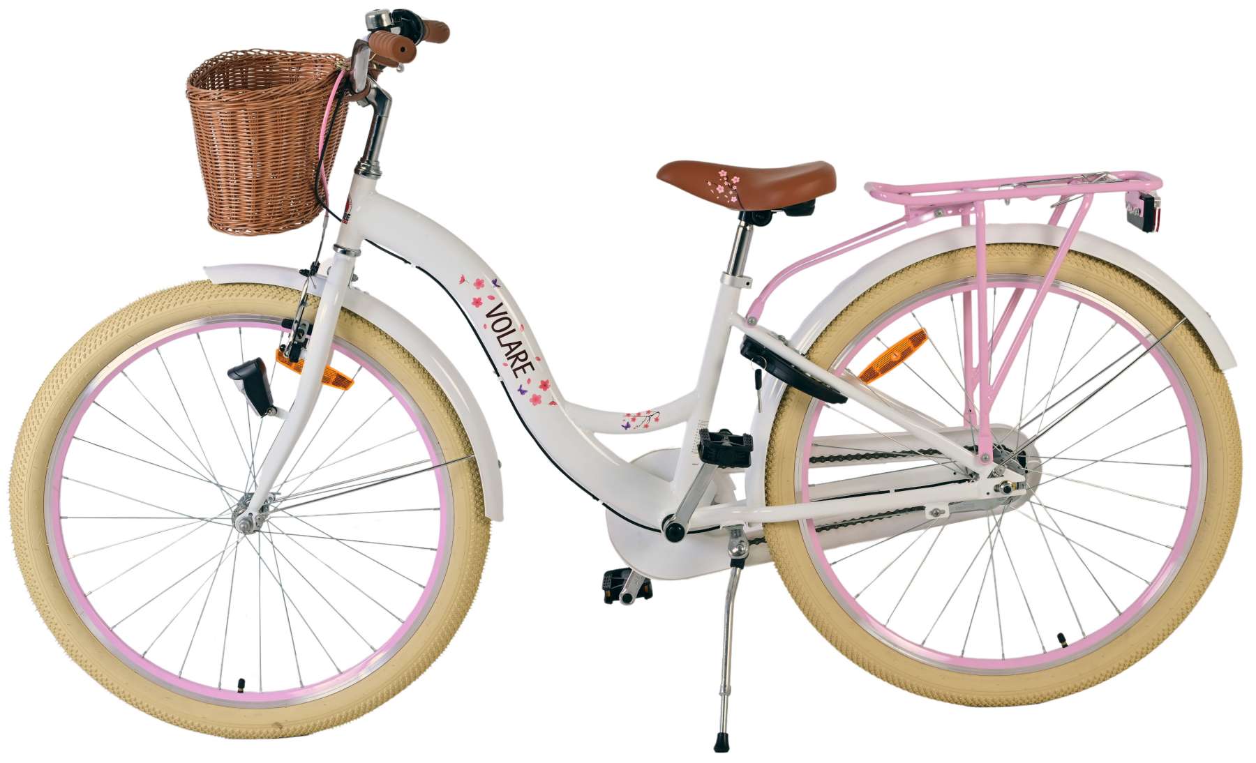 Volare Blossom Kinderfiets - Meisjes - 26 inch - Wit - Nexus 3 versnellingen 10 Volare Blossom Kinderfiets - Meisjes - 26 inch - Wit - Nexus 3 versnellingen - Afbeelding 10